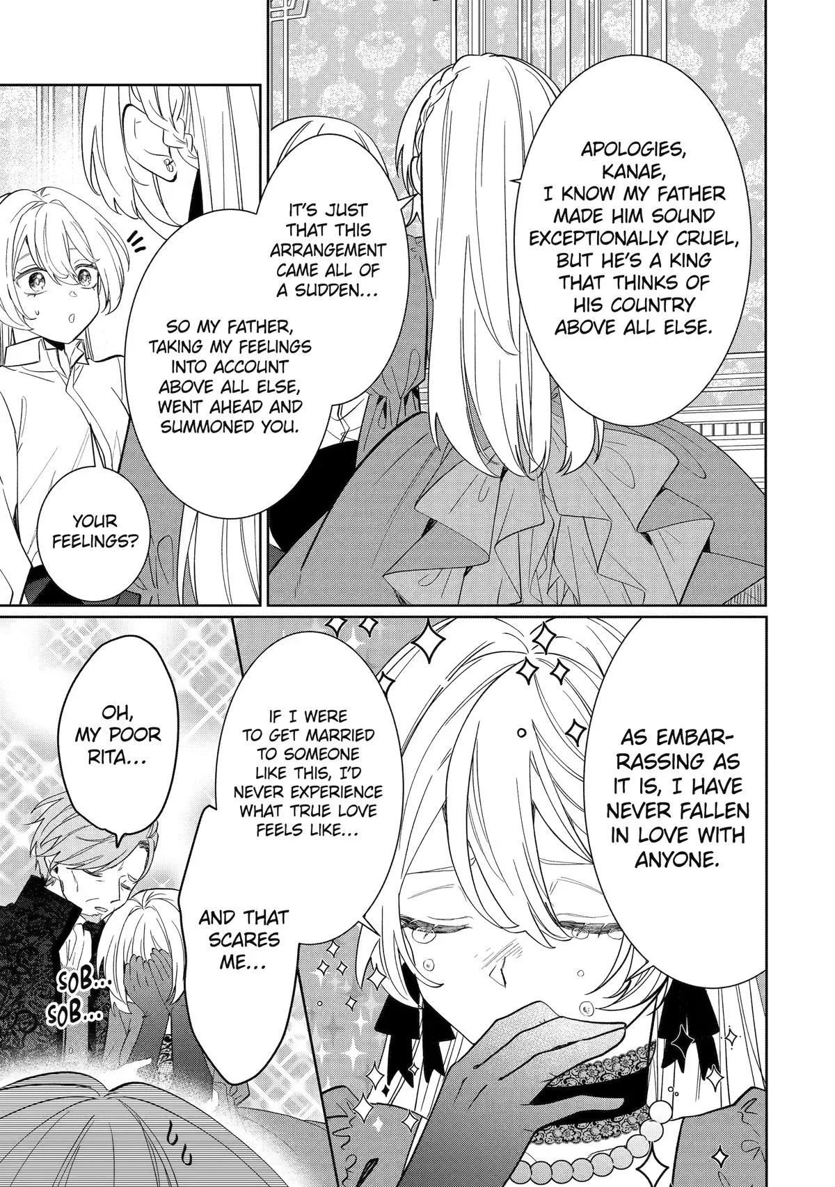The Cruel King I'm Marrying as a Substitute Bride is My First Love?! Chapter 1 page 17