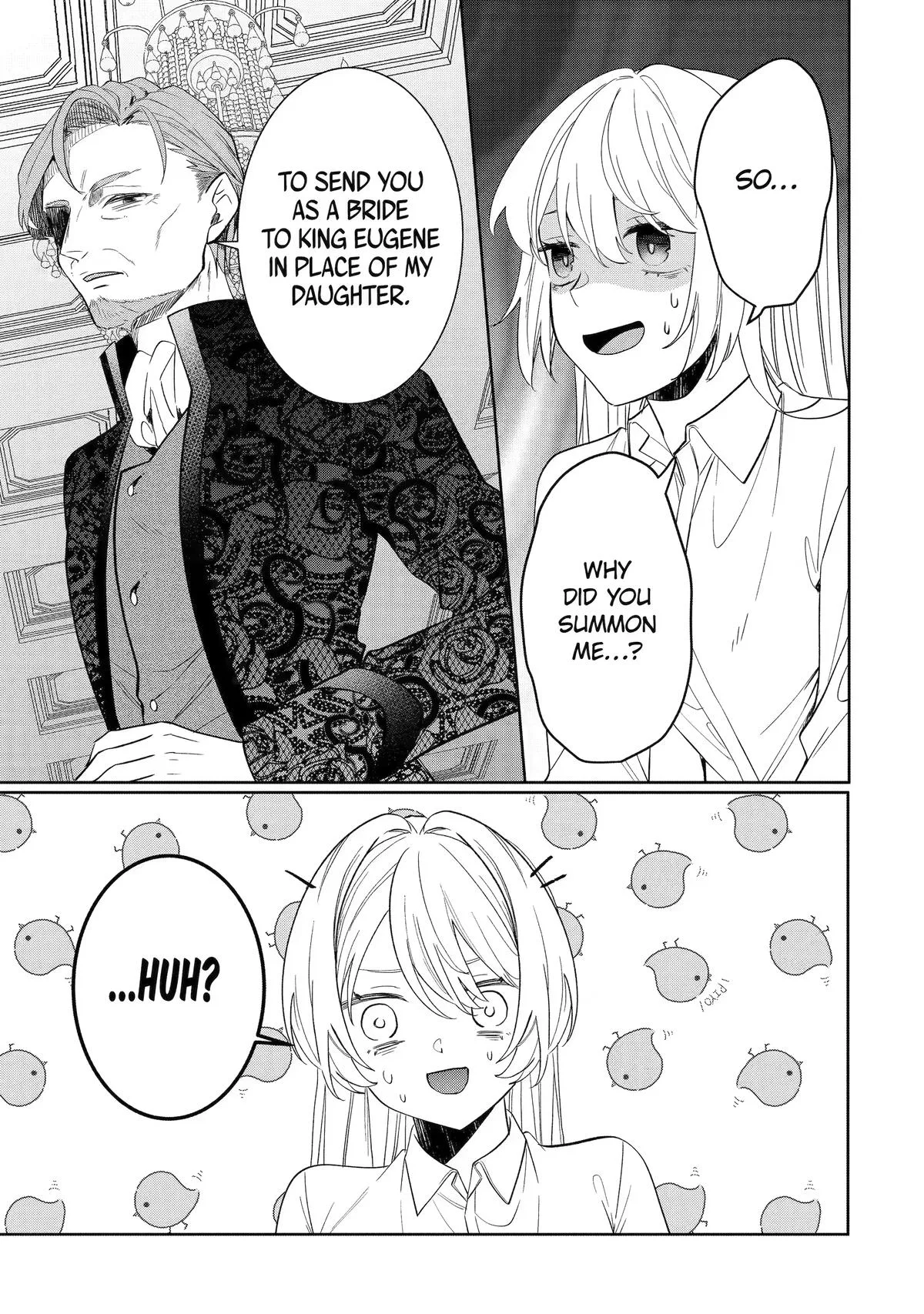 The Cruel King I'm Marrying as a Substitute Bride is My First Love?! Chapter 1 page 15