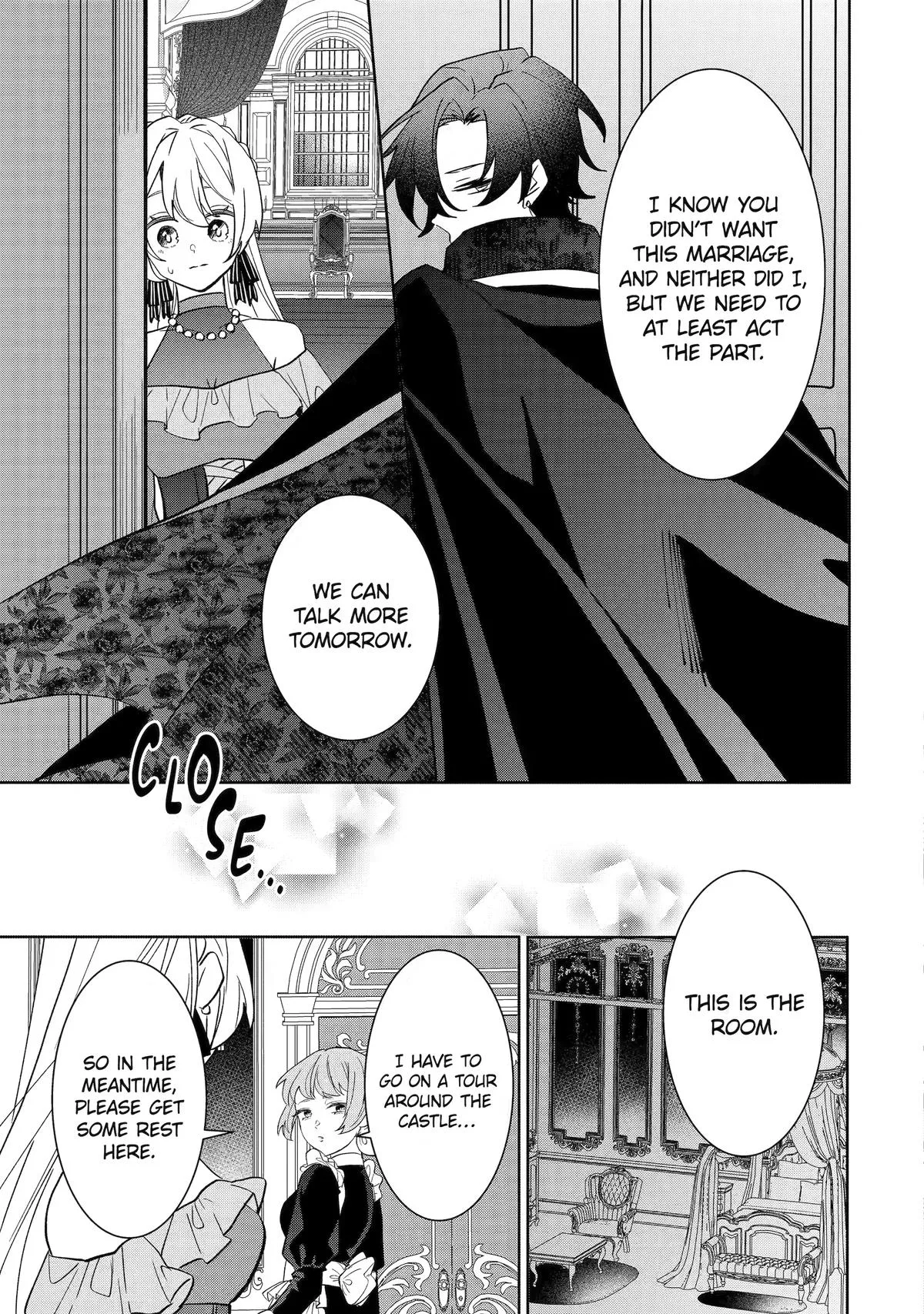 The Cruel King I'm Marrying as a Substitute Bride is My First Love?! Chapter 1 page 29