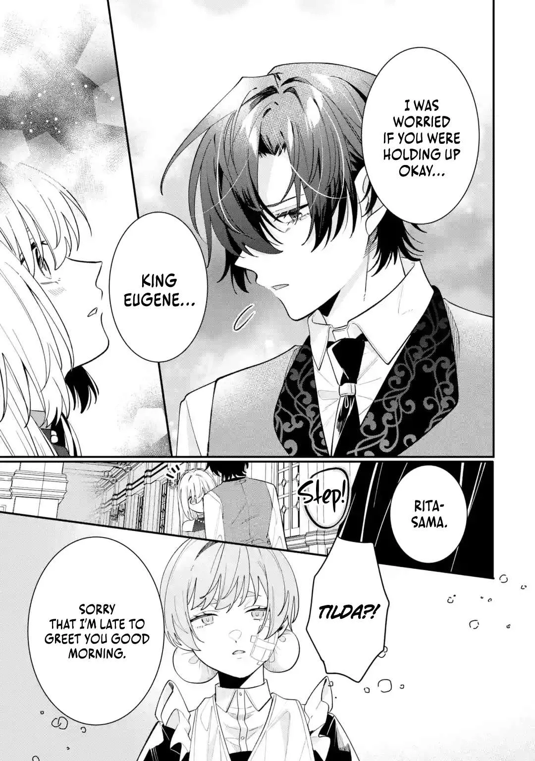 The Cruel King I'm Marrying as a Substitute Bride is My First Love?! Chapter 10.1 page 10