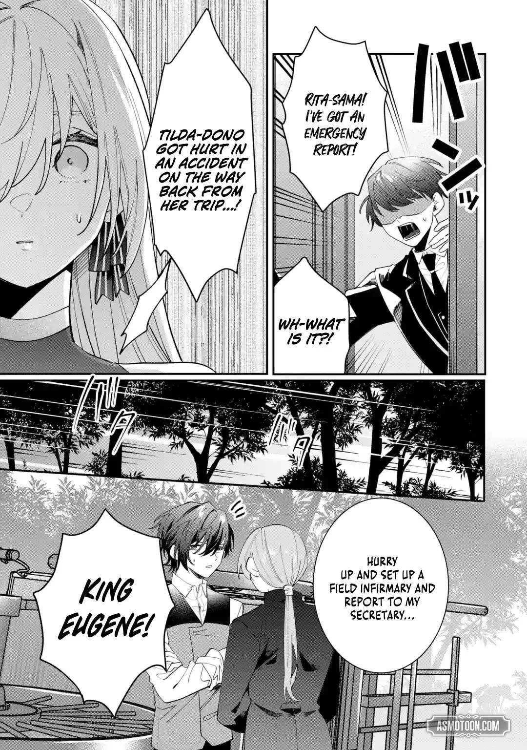 The Cruel King I'm Marrying as a Substitute Bride is My First Love?! Chapter 10.1 page 6