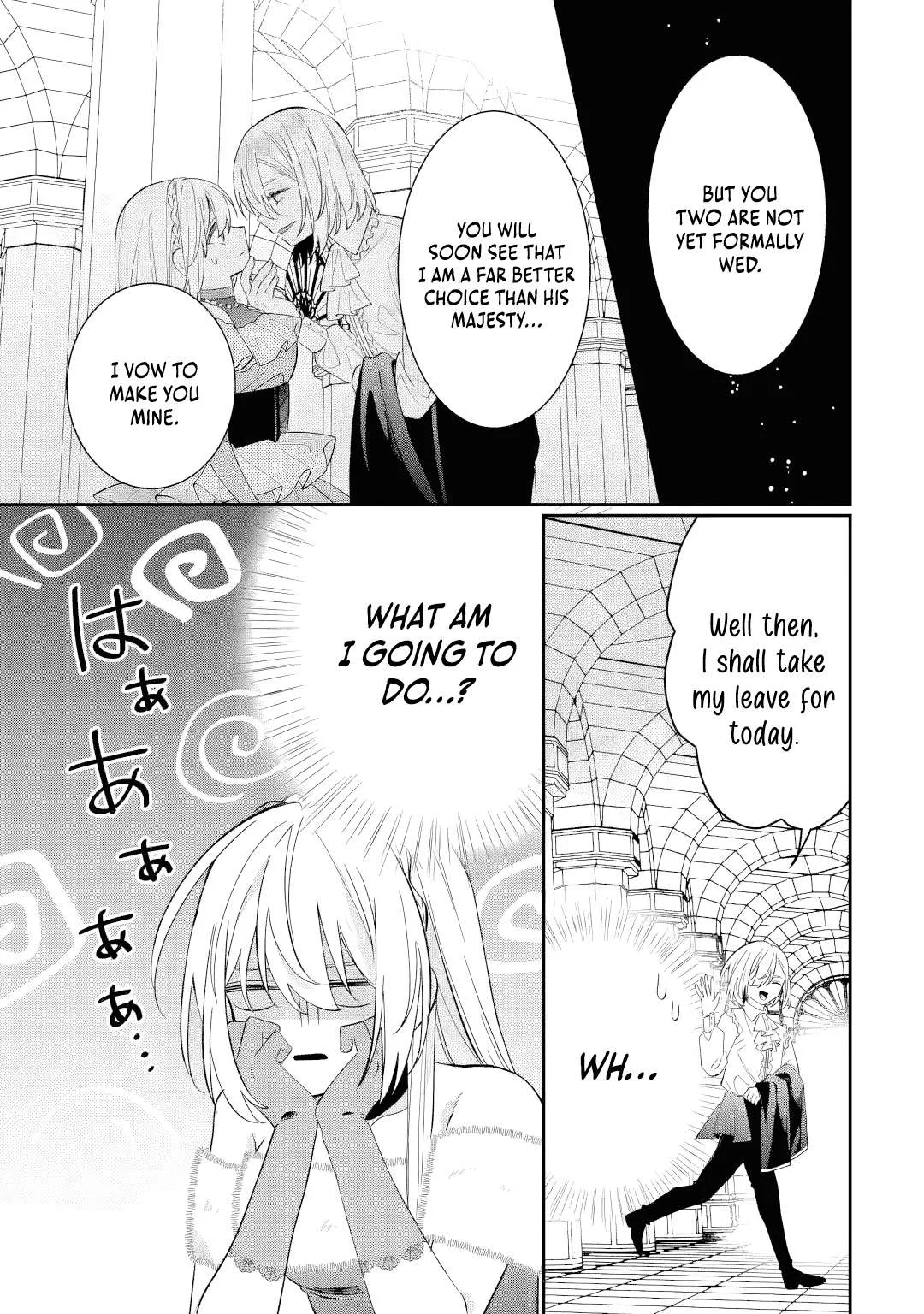 The Cruel King I'm Marrying as a Substitute Bride is My First Love?! Chapter 10.4 page 4