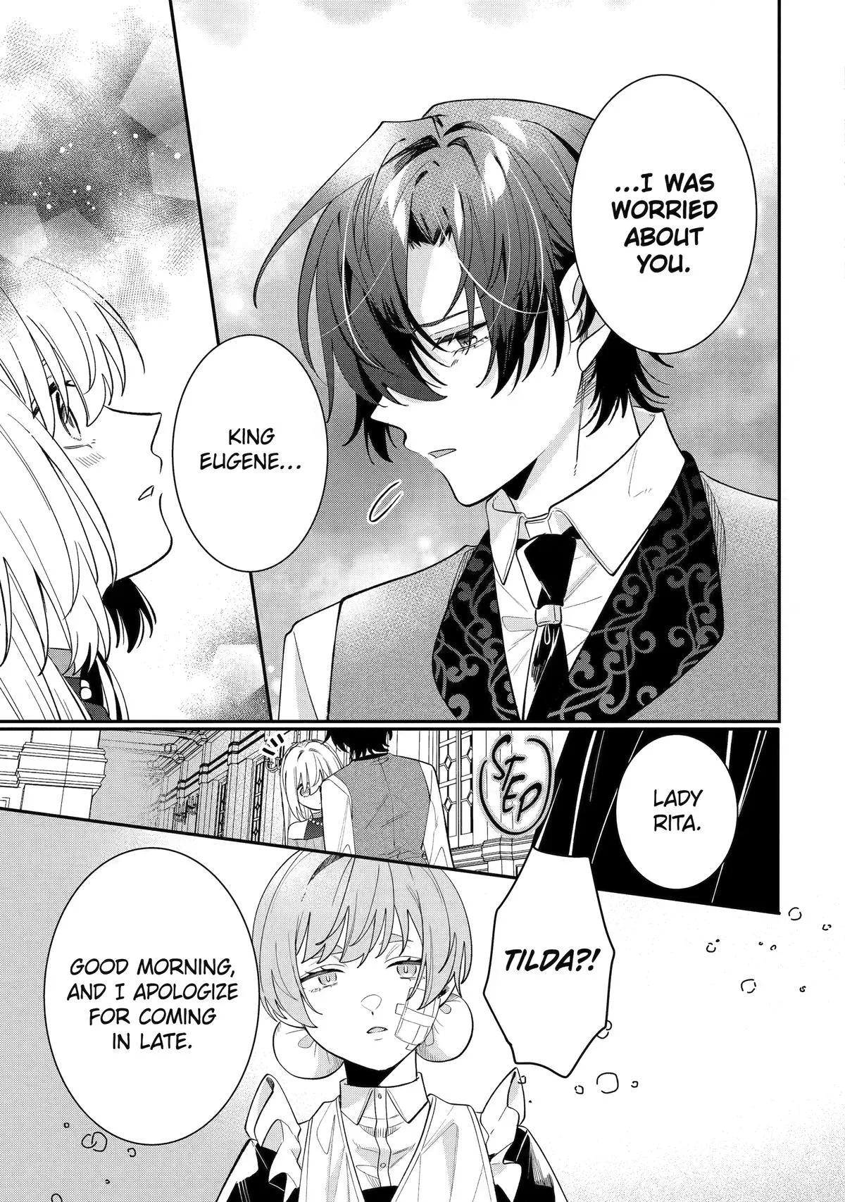 The Cruel King I'm Marrying as a Substitute Bride is My First Love?! Chapter 10 page 9