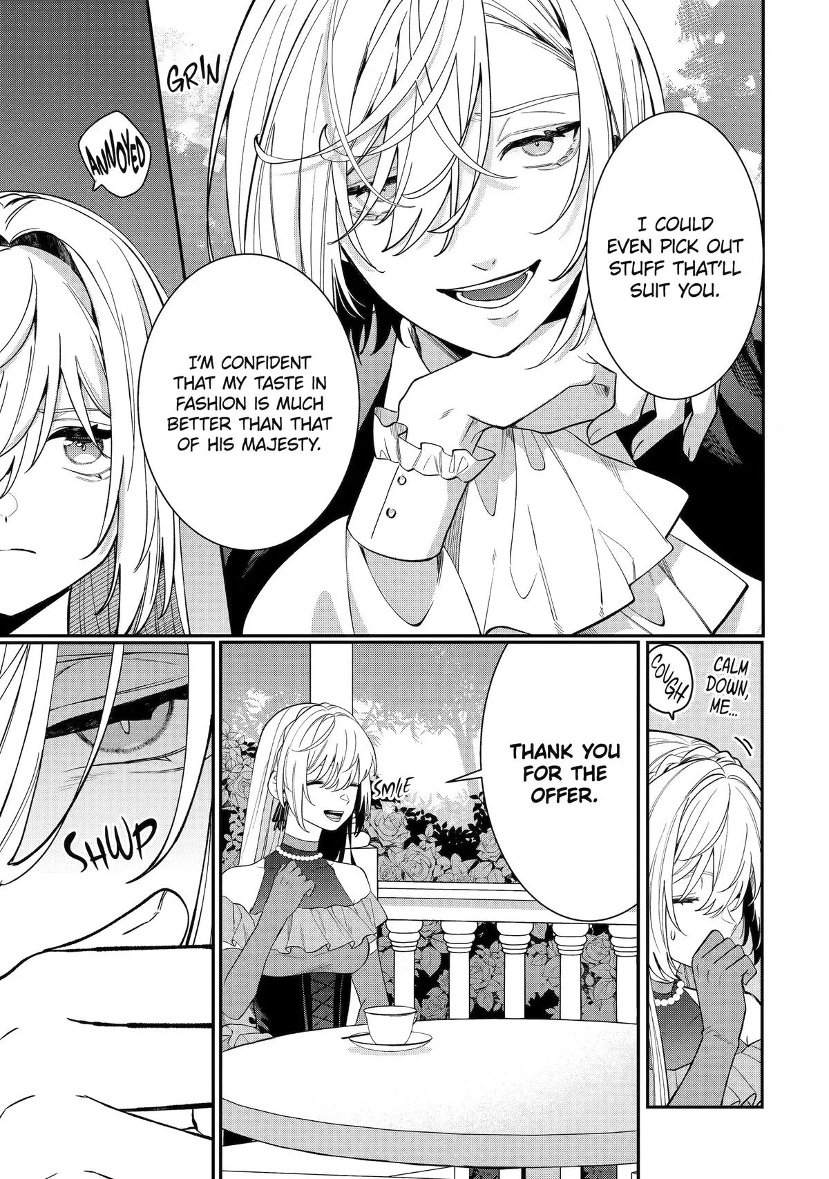 The Cruel King I'm Marrying as a Substitute Bride is My First Love?! Chapter 11 page 7