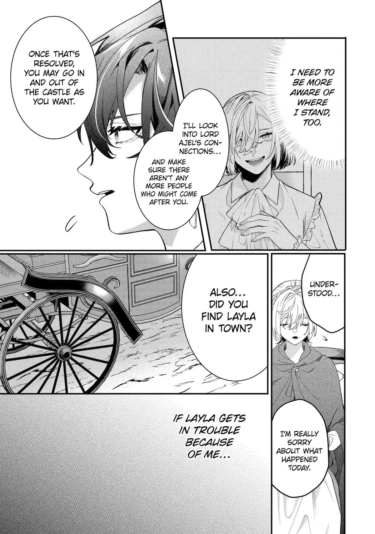 The Cruel King I'm Marrying as a Substitute Bride is My First Love?! Chapter 11 page 33