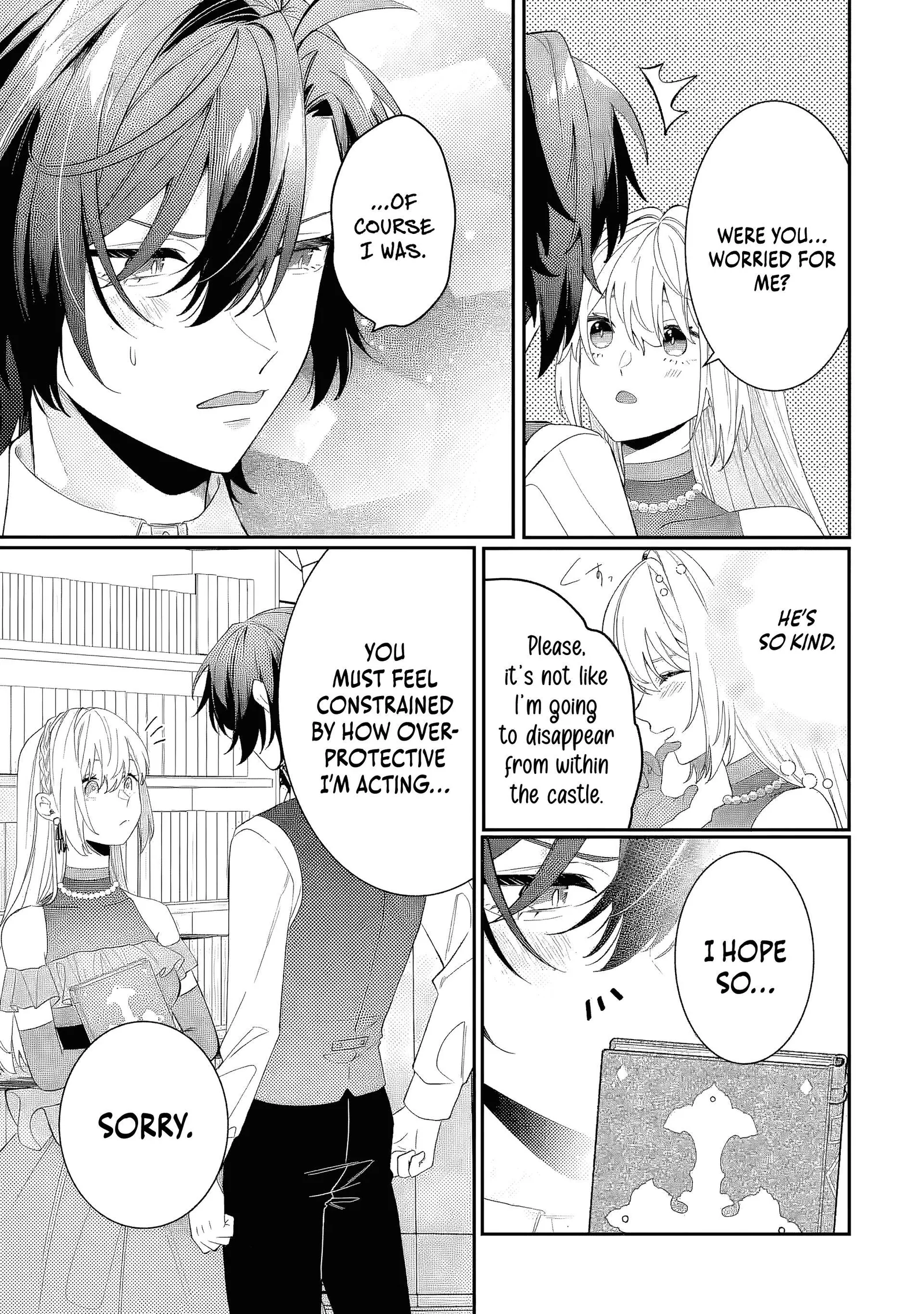 The Cruel King I'm Marrying as a Substitute Bride is My First Love?! Chapter 12.1 page 6
