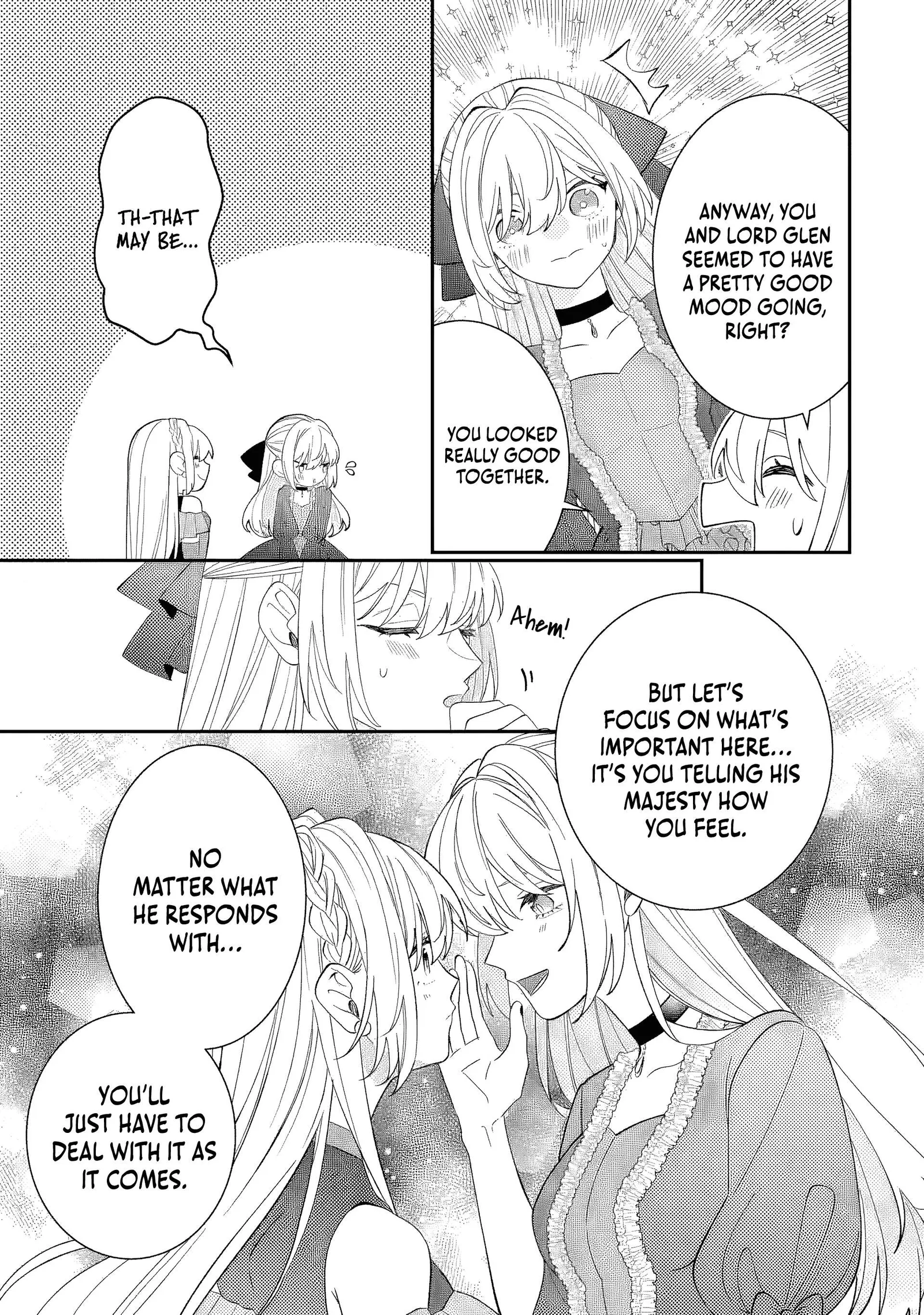 The Cruel King I'm Marrying as a Substitute Bride is My First Love?! Chapter 12.2 page 8