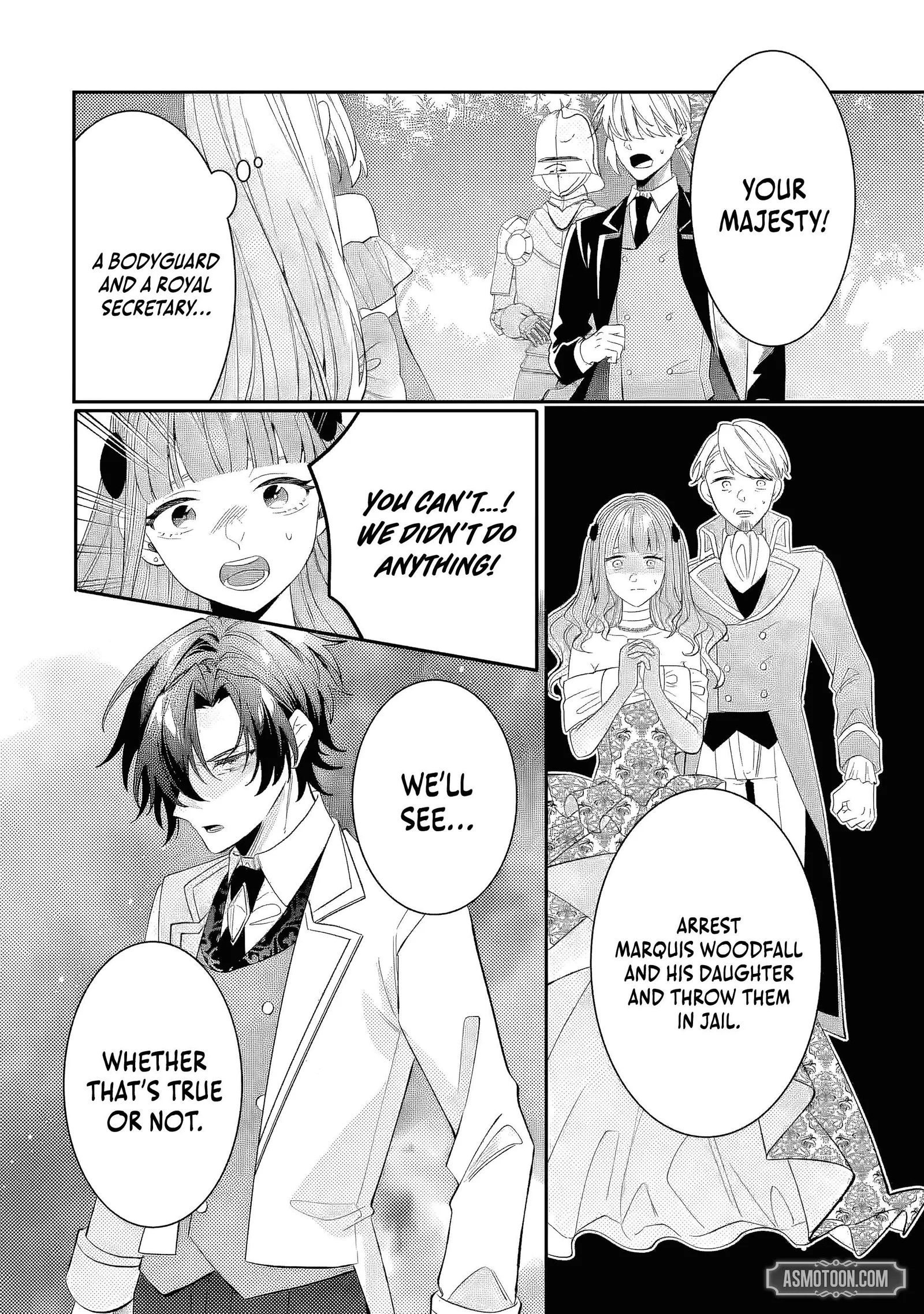 The Cruel King I'm Marrying as a Substitute Bride is My First Love?! Chapter 12.4 page 5