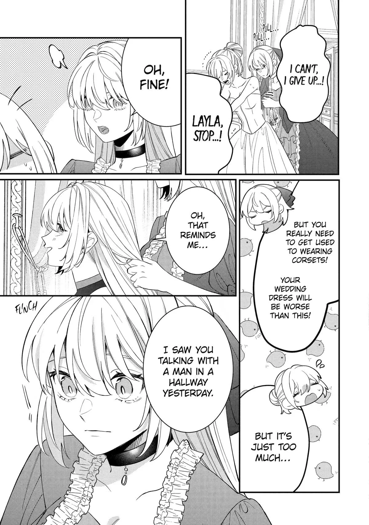 The Cruel King I'm Marrying as a Substitute Bride is My First Love?! Chapter 12 page 13