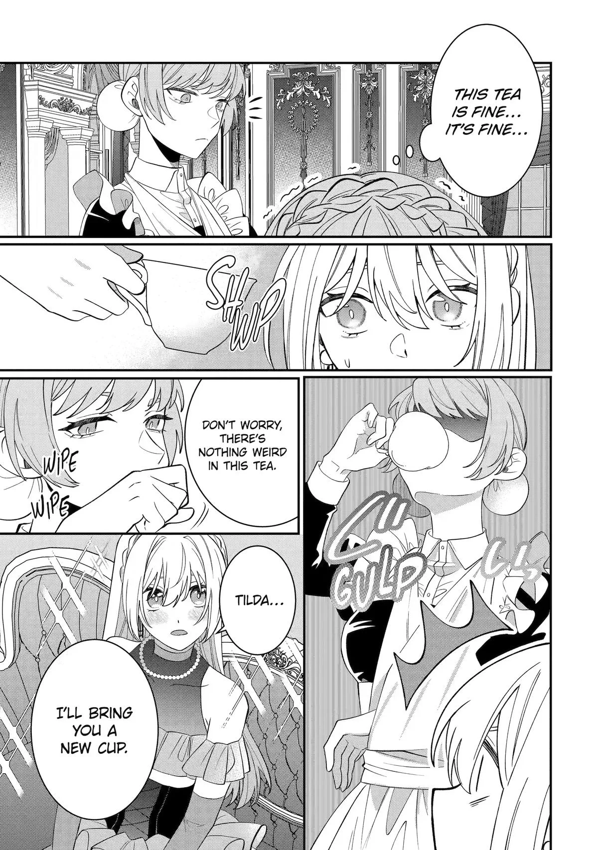 The Cruel King I'm Marrying as a Substitute Bride is My First Love?! Chapter 13 page 15