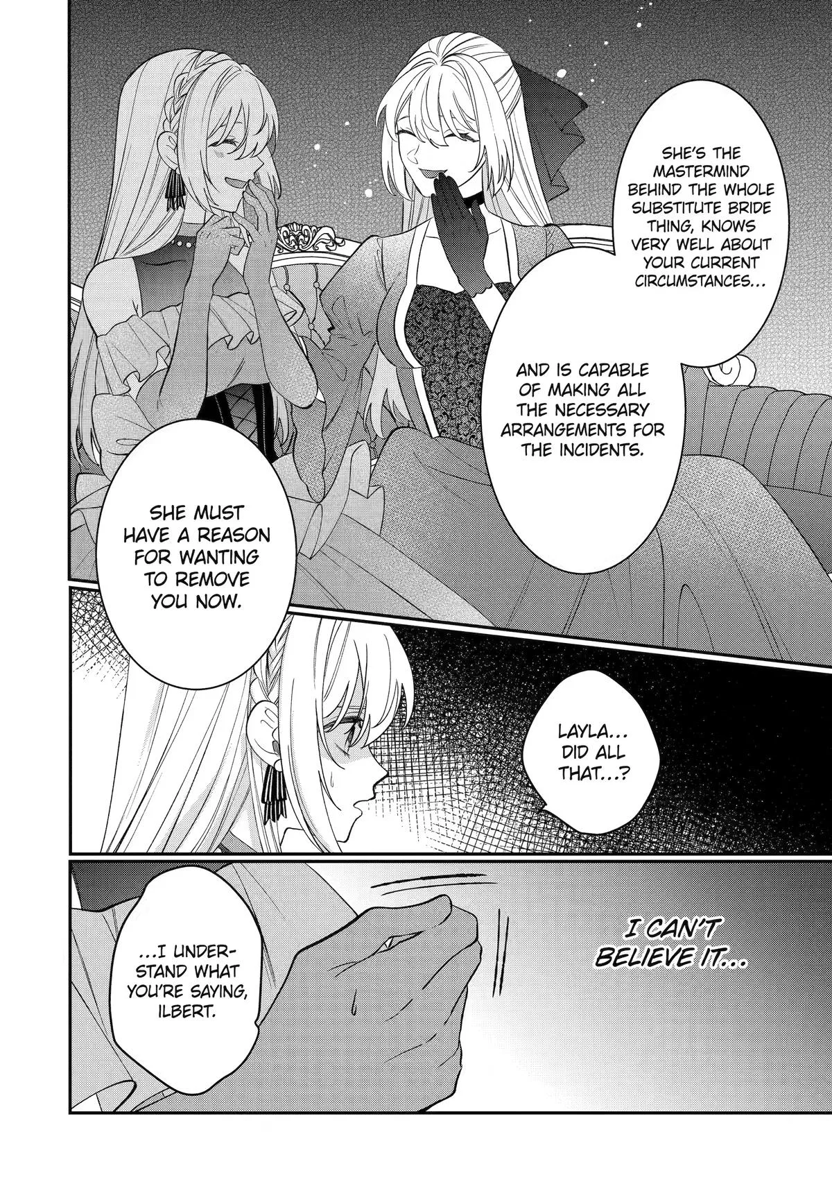 The Cruel King I'm Marrying as a Substitute Bride is My First Love?! Chapter 13 page 32