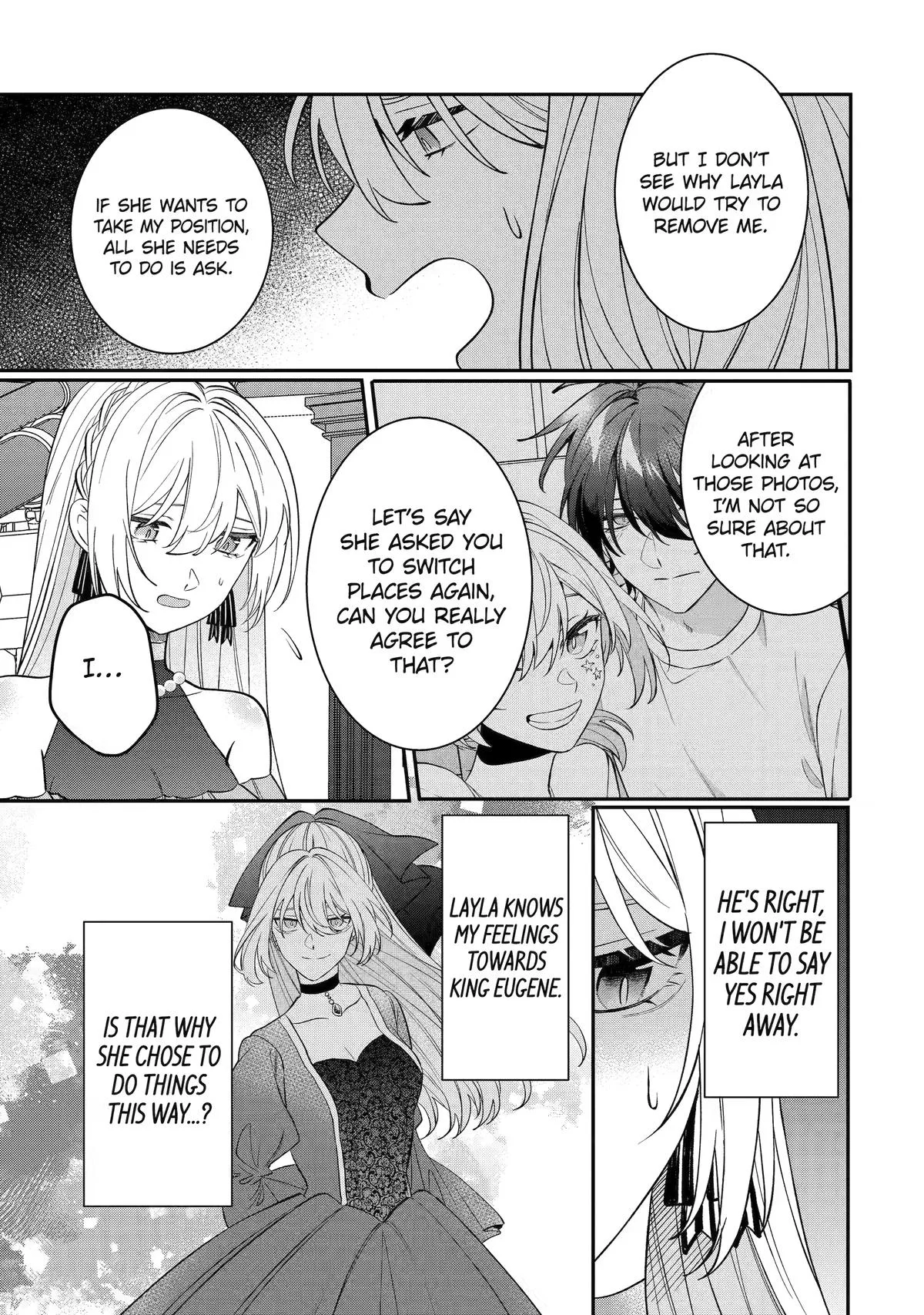 The Cruel King I'm Marrying as a Substitute Bride is My First Love?! Chapter 13 page 33