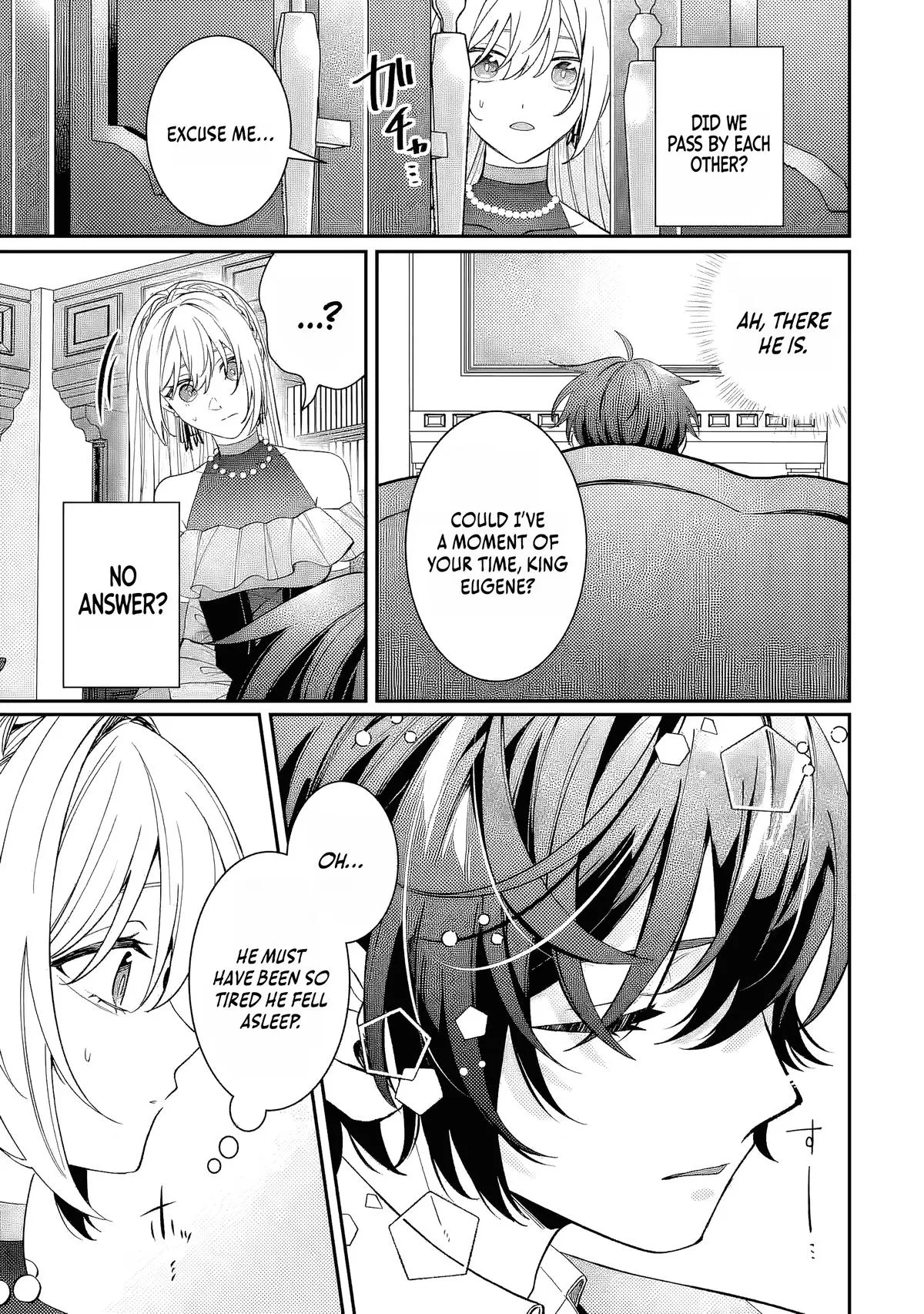 The Cruel King I'm Marrying as a Substitute Bride is My First Love?! Chapter 14.1 page 8