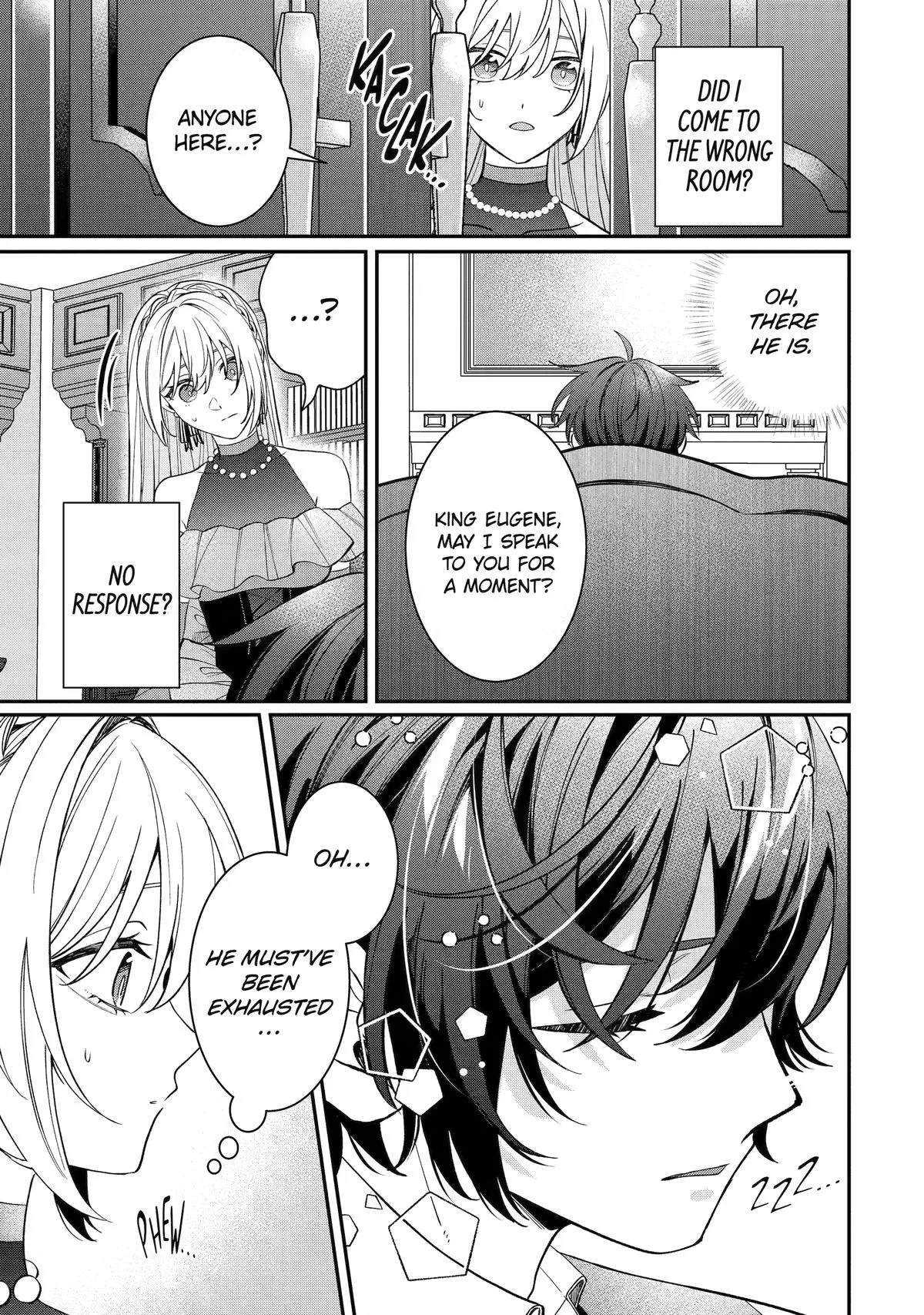 The Cruel King I'm Marrying as a Substitute Bride is My First Love?! Chapter 14 page 7