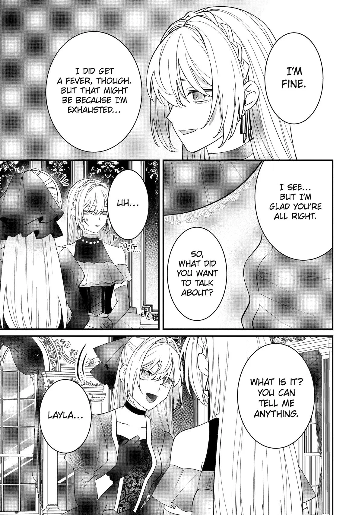 The Cruel King I'm Marrying as a Substitute Bride is My First Love?! Chapter 14 page 39