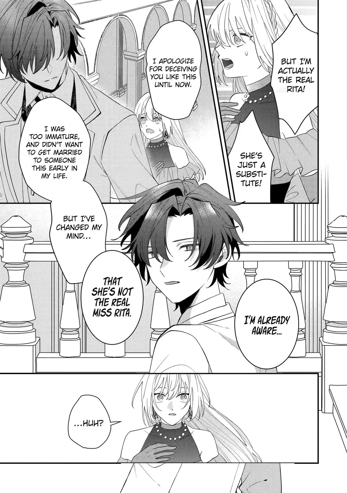 The Cruel King I'm Marrying as a Substitute Bride is My First Love?! Chapter 15 page 33