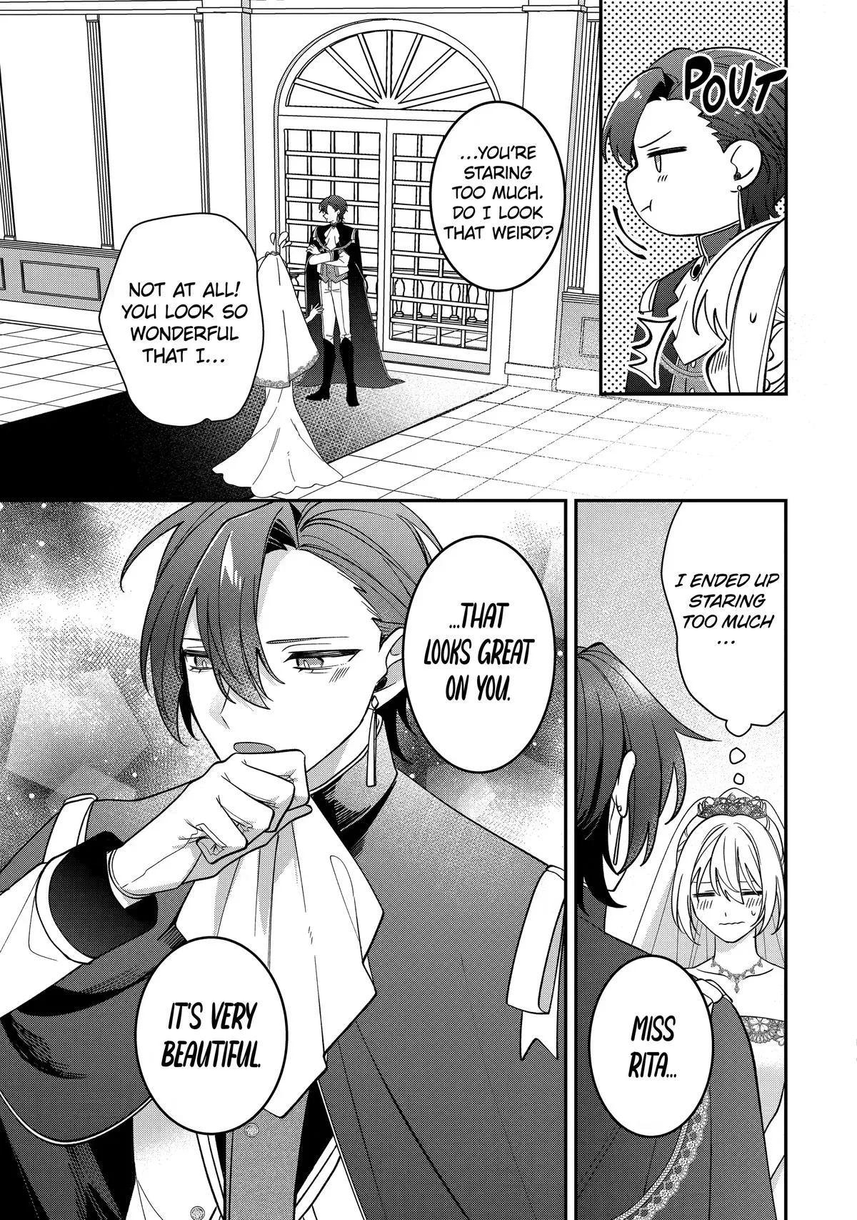 The Cruel King I'm Marrying as a Substitute Bride is My First Love?! Chapter 17 page 9