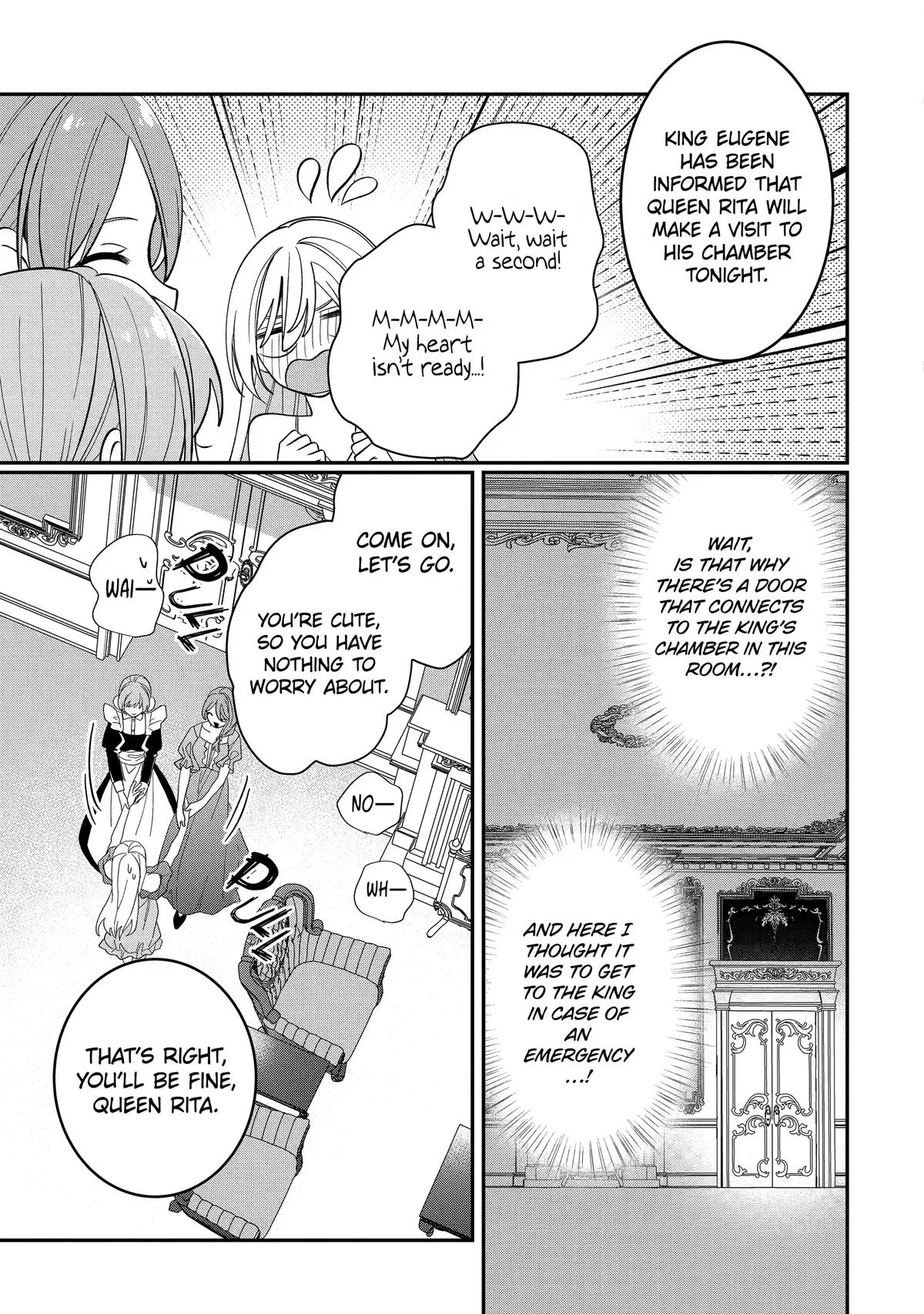 The Cruel King I'm Marrying as a Substitute Bride is My First Love?! Chapter 17 page 22
