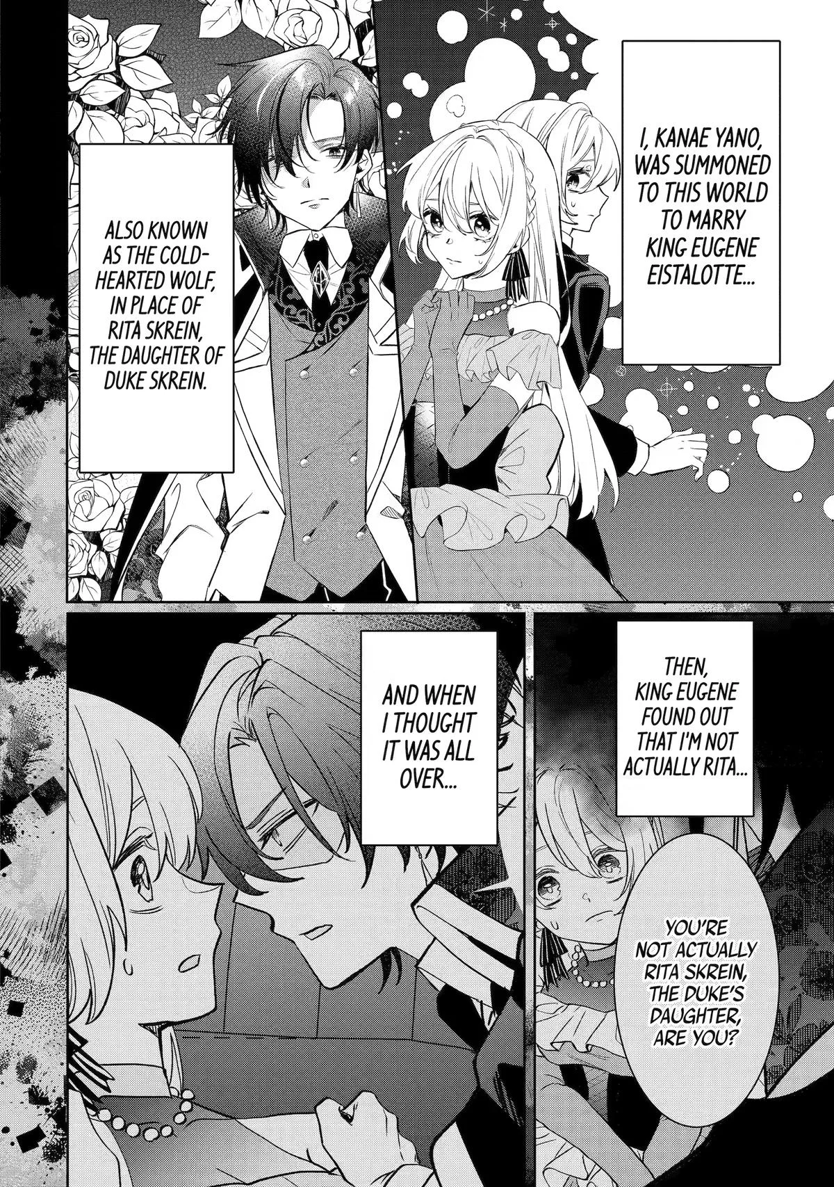 The Cruel King I'm Marrying as a Substitute Bride is My First Love?! Chapter 2 page 2