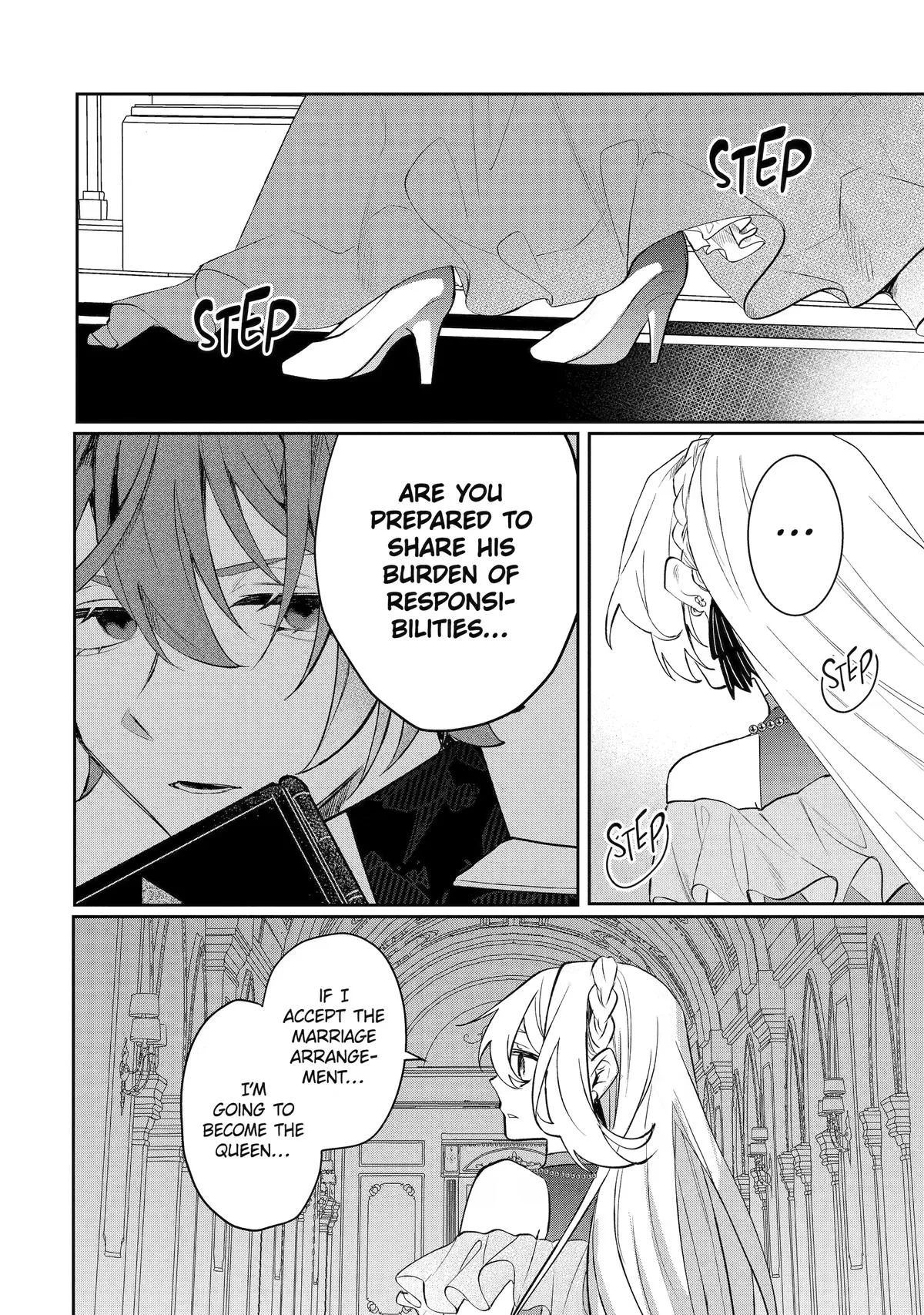 The Cruel King I'm Marrying as a Substitute Bride is My First Love?! Chapter 3 page 26