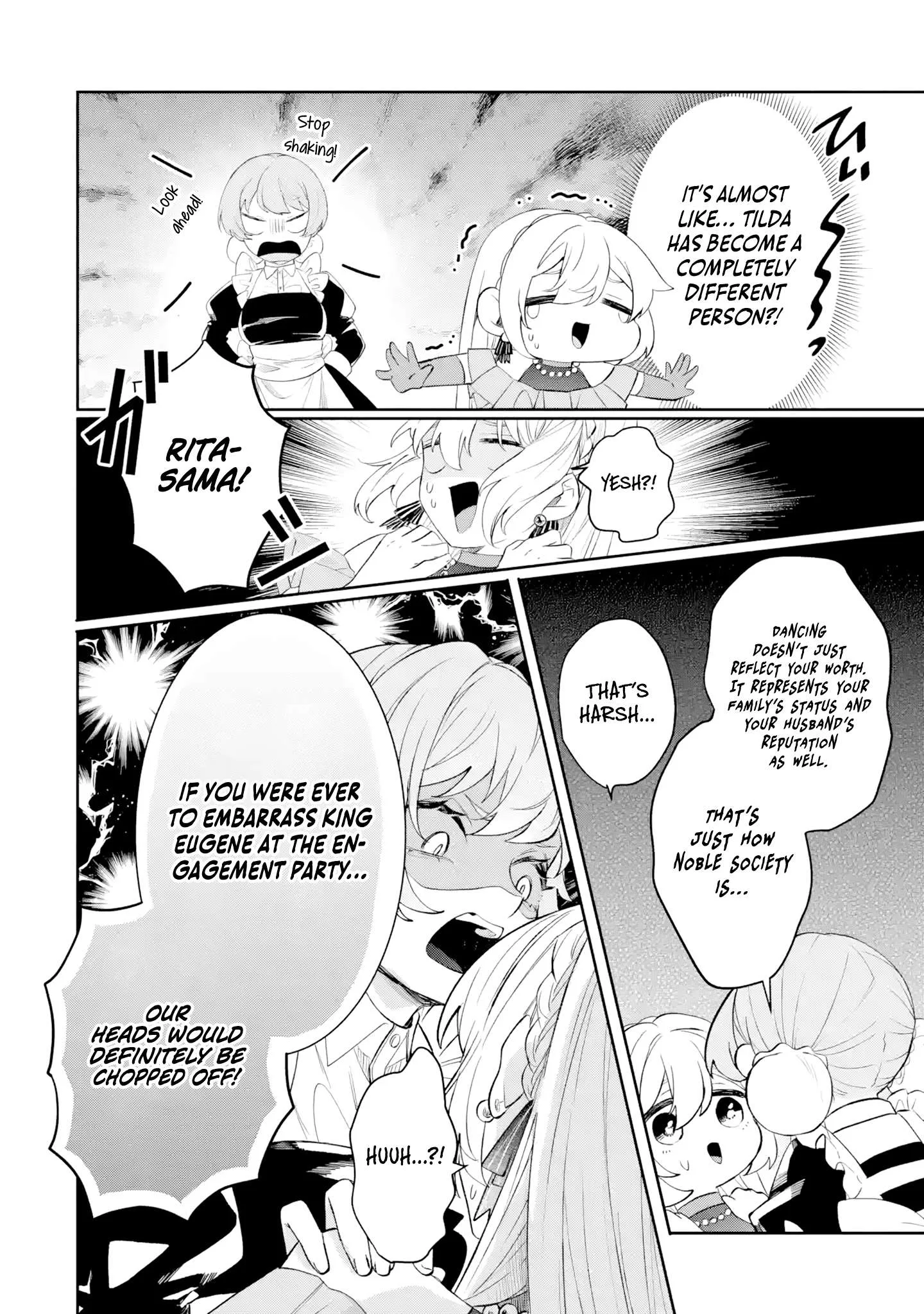 The Cruel King I'm Marrying as a Substitute Bride is My First Love?! Chapter 4.1 page 9