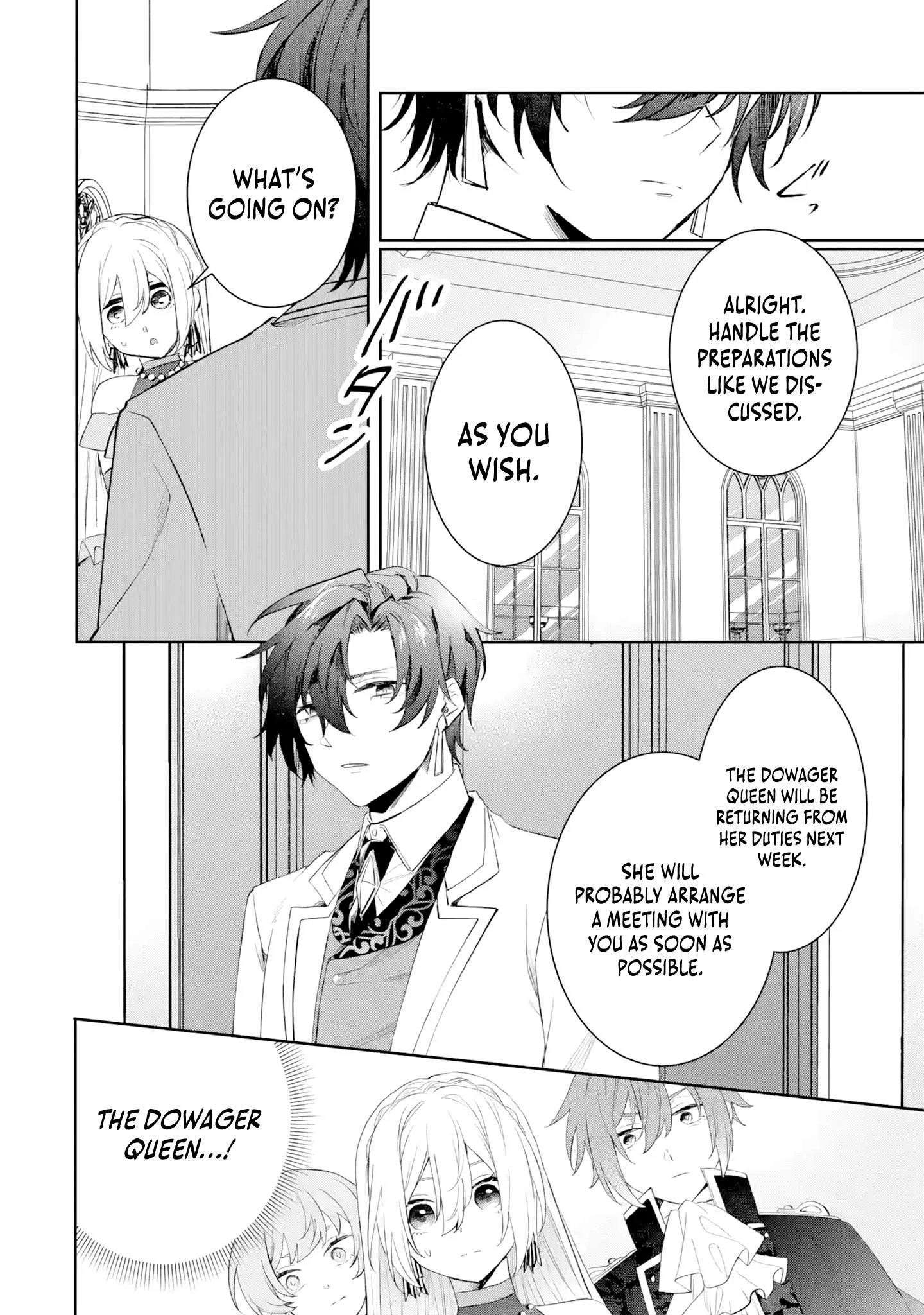 The Cruel King I'm Marrying as a Substitute Bride is My First Love?! Chapter 4.3 page 9