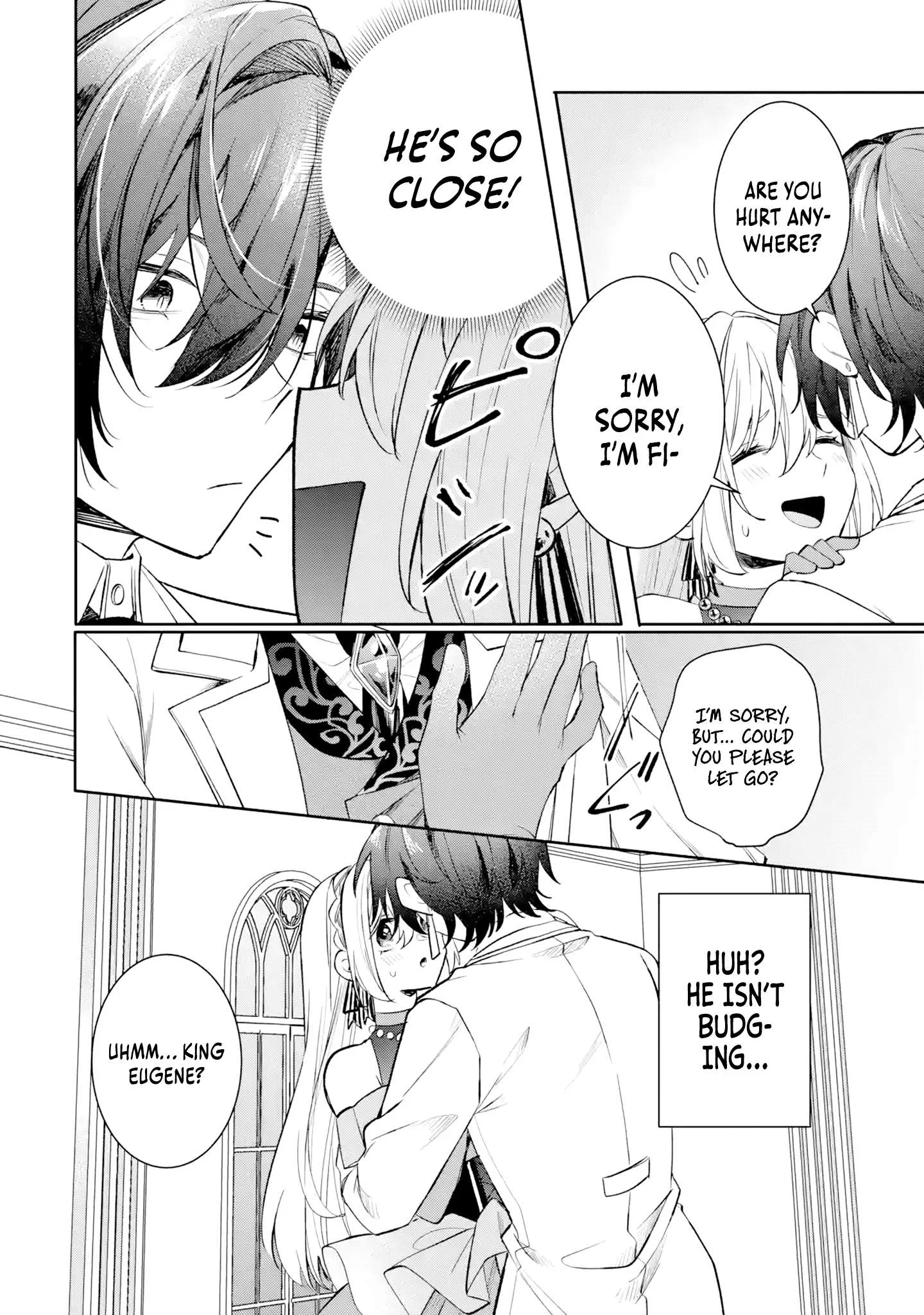 The Cruel King I'm Marrying as a Substitute Bride is My First Love?! Chapter 4.3 page 3