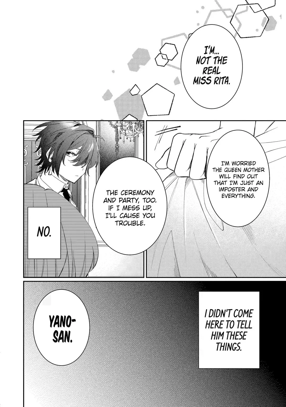 The Cruel King I'm Marrying as a Substitute Bride is My First Love?! Chapter 4 page 34