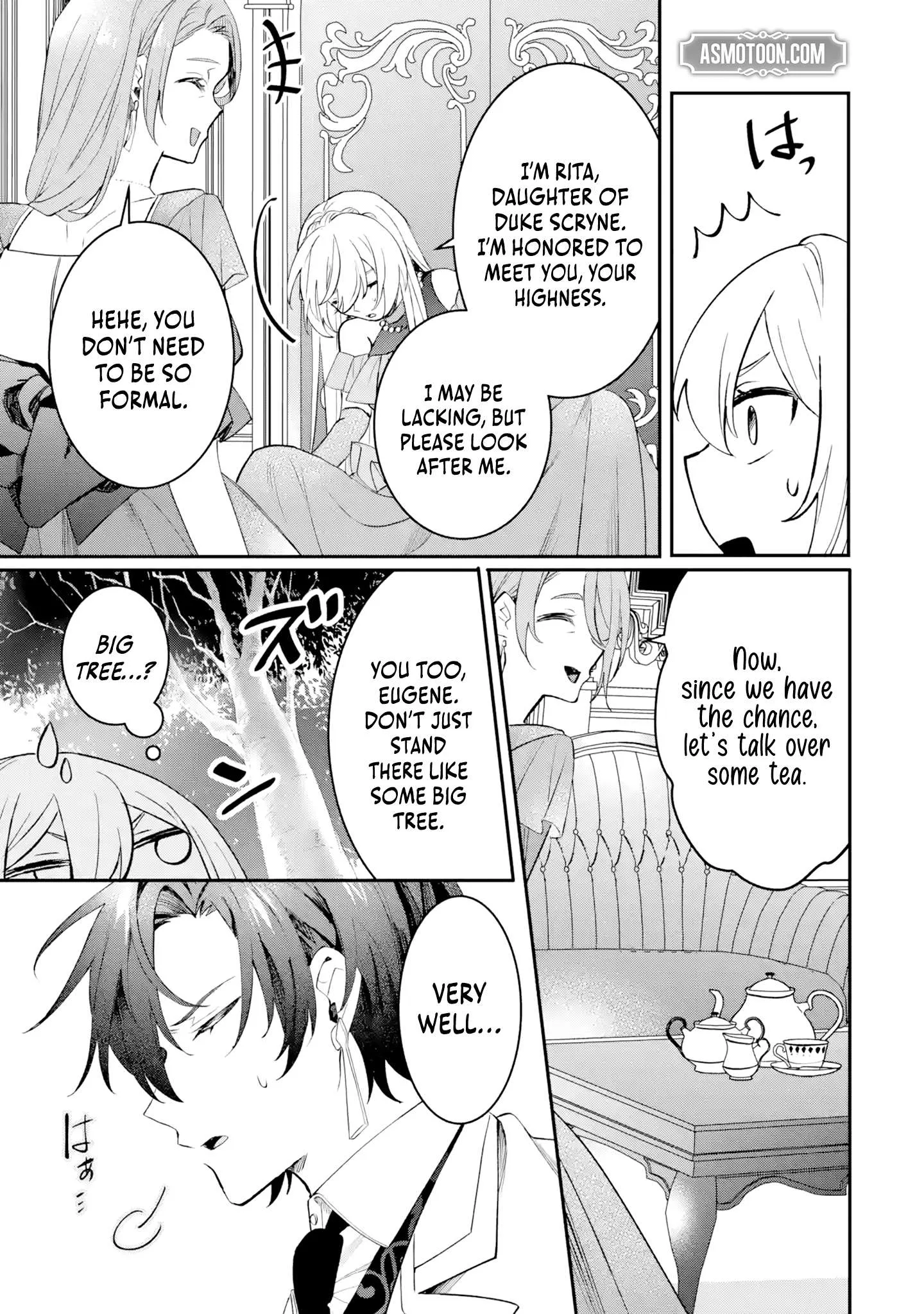 The Cruel King I'm Marrying as a Substitute Bride is My First Love?! Chapter 5.1 page 8