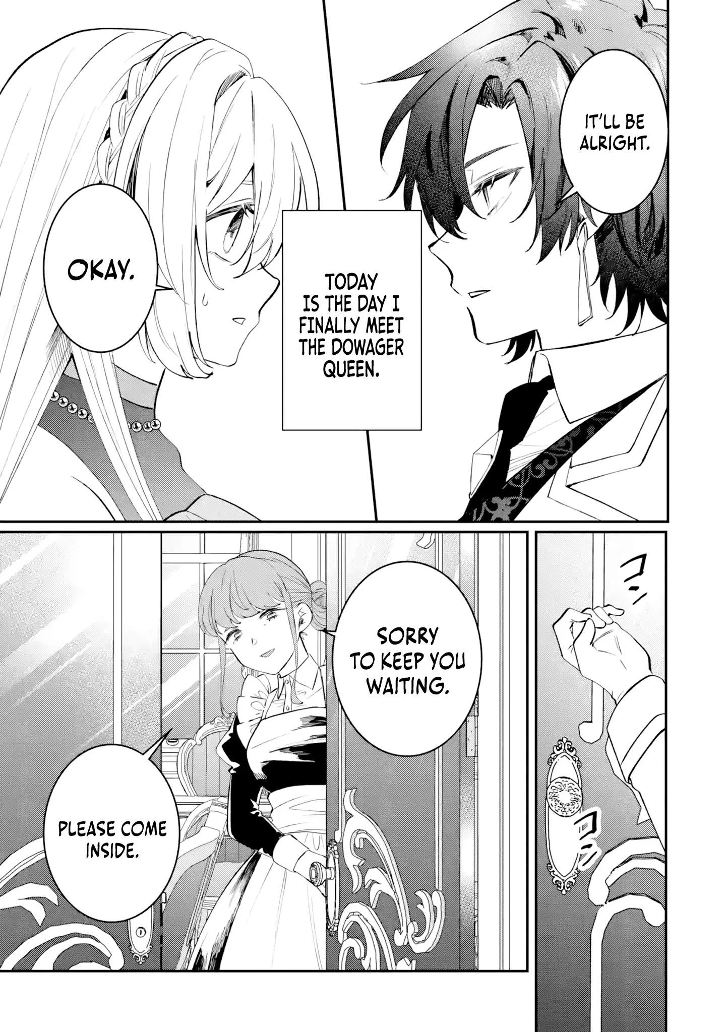 The Cruel King I'm Marrying as a Substitute Bride is My First Love?! Chapter 5.1 page 4