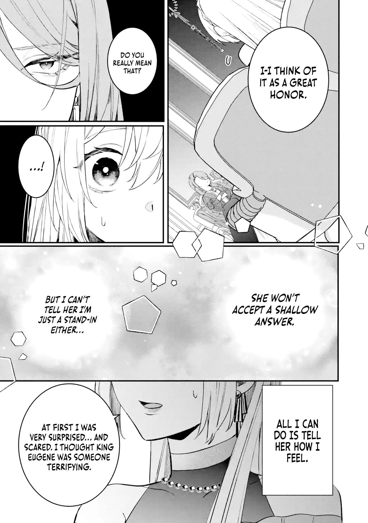 The Cruel King I'm Marrying as a Substitute Bride is My First Love?! Chapter 5.2 page 6