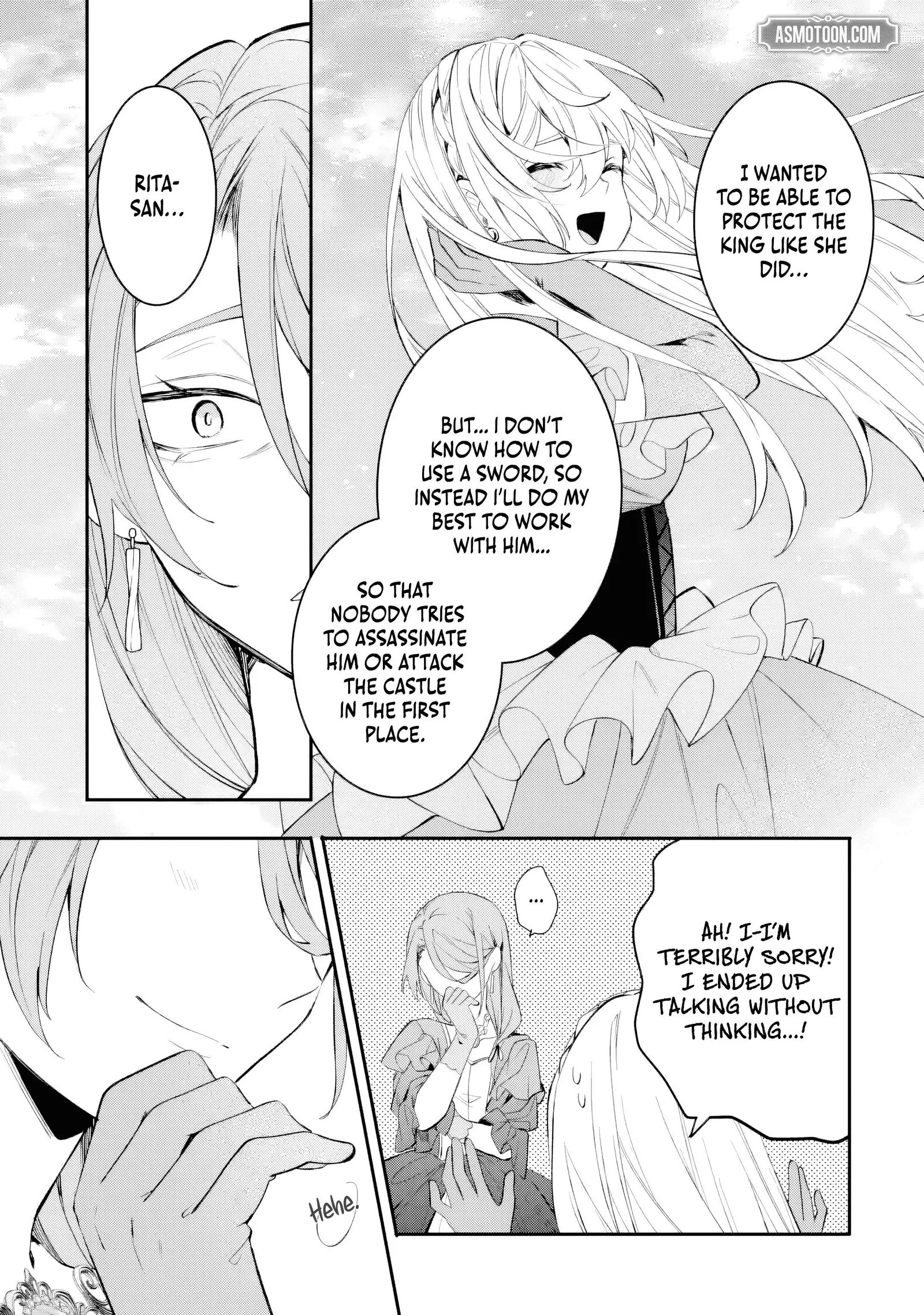 The Cruel King I'm Marrying as a Substitute Bride is My First Love?! Chapter 5.3 page 9