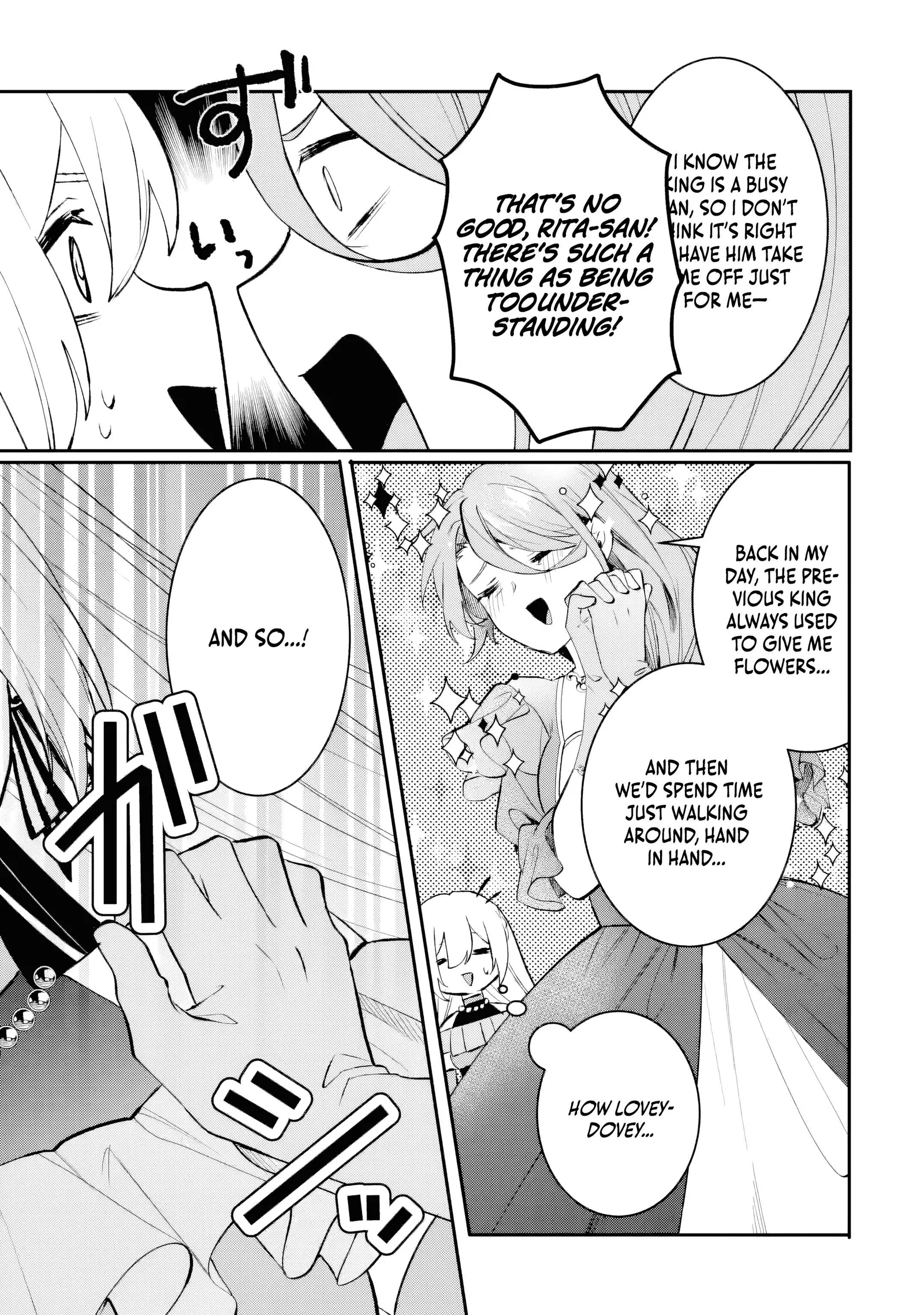 The Cruel King I'm Marrying as a Substitute Bride is My First Love?! Chapter 5.4 page 8