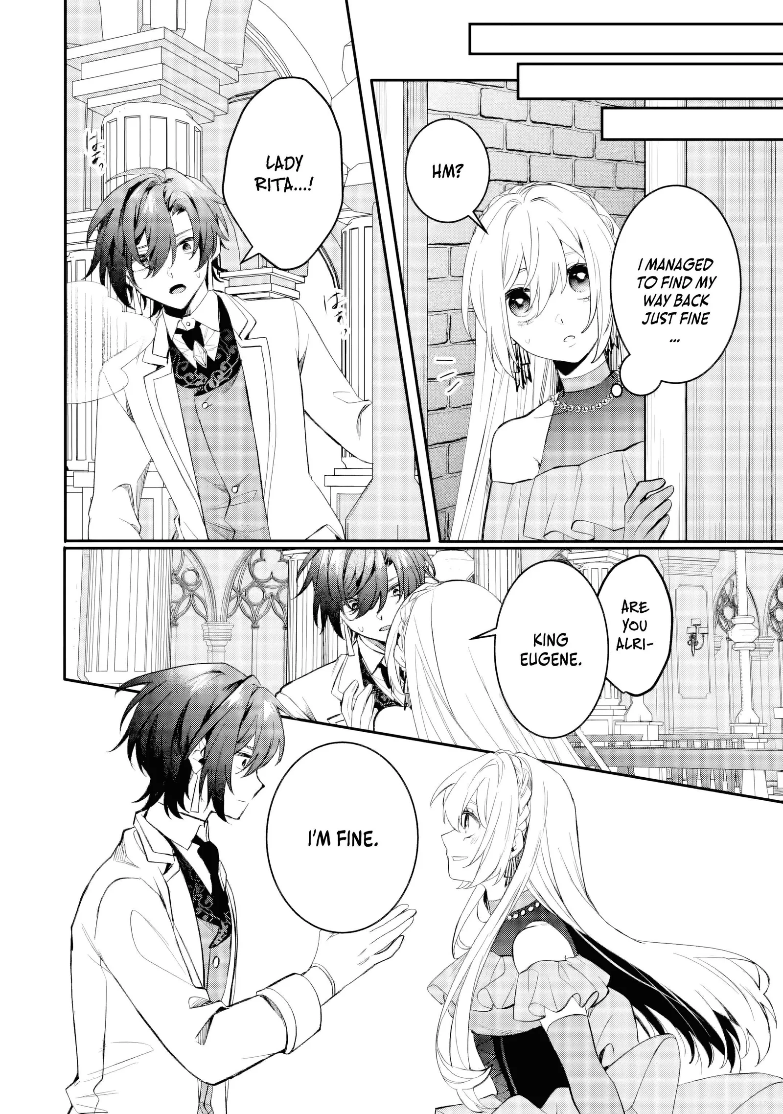 The Cruel King I'm Marrying as a Substitute Bride is My First Love?! Chapter 5.4 page 2