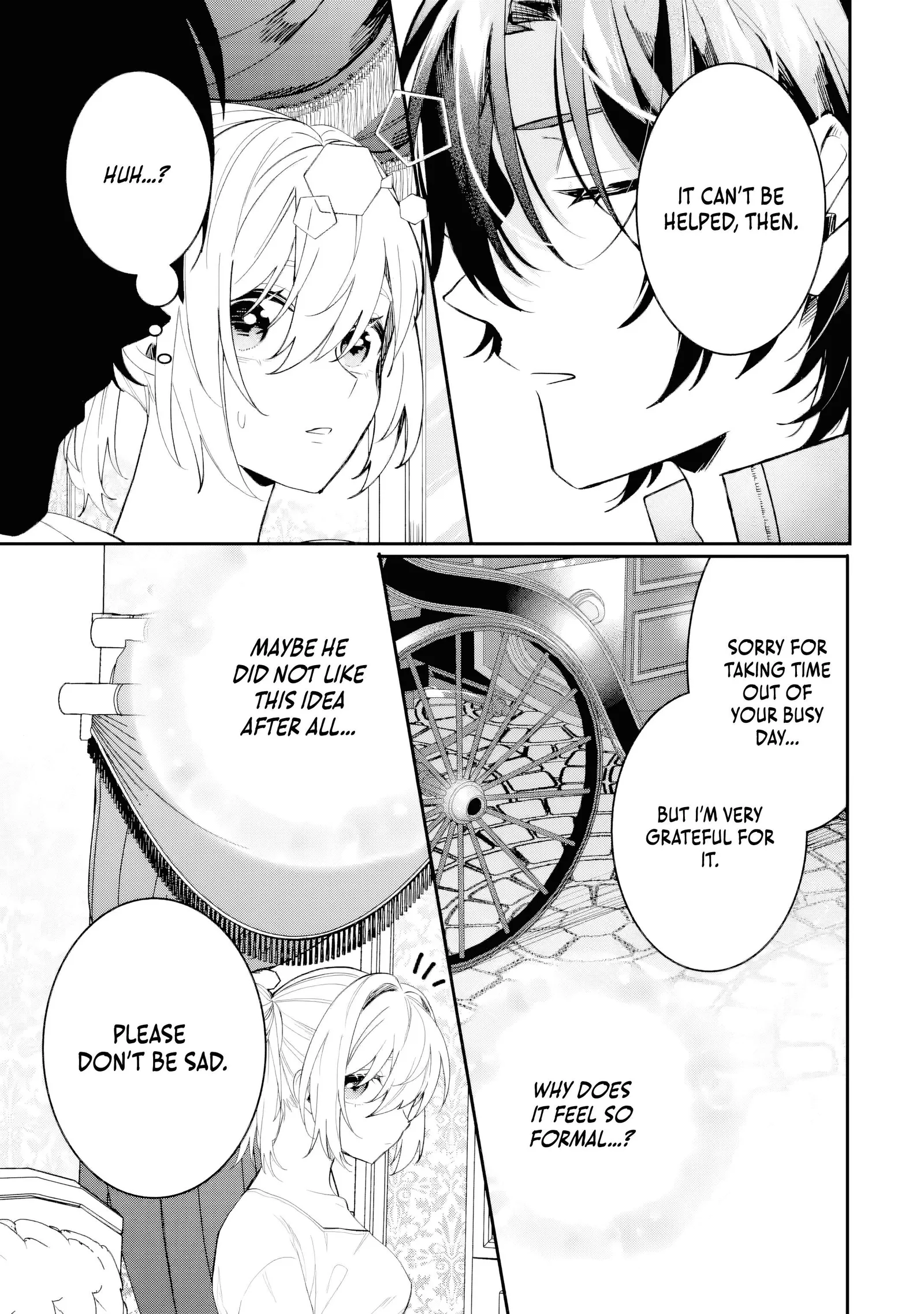 The Cruel King I'm Marrying as a Substitute Bride is My First Love?! Chapter 6.1 page 8