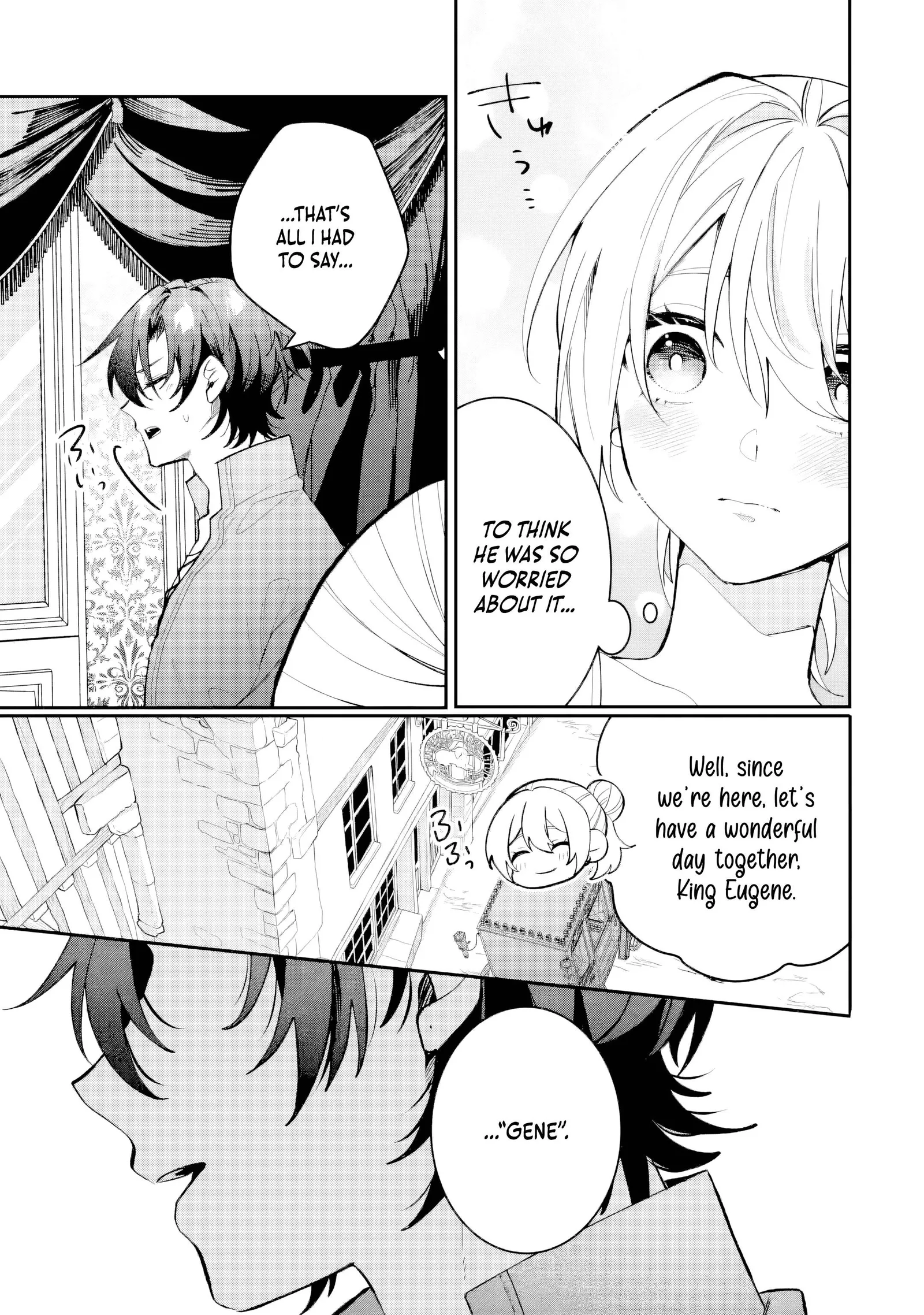 The Cruel King I'm Marrying as a Substitute Bride is My First Love?! Chapter 6.1 page 10