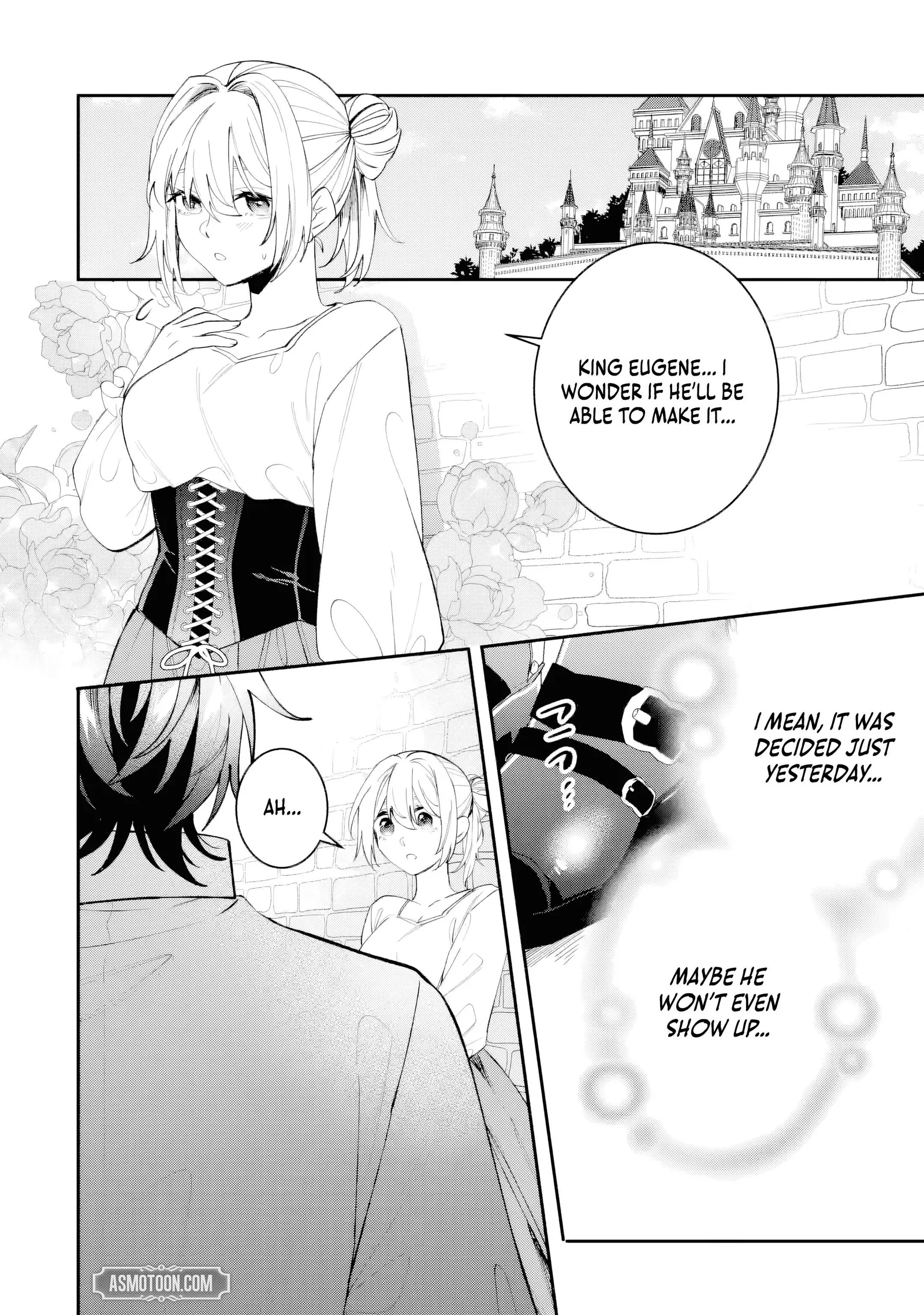 The Cruel King I'm Marrying as a Substitute Bride is My First Love?! Chapter 6.1 page 3