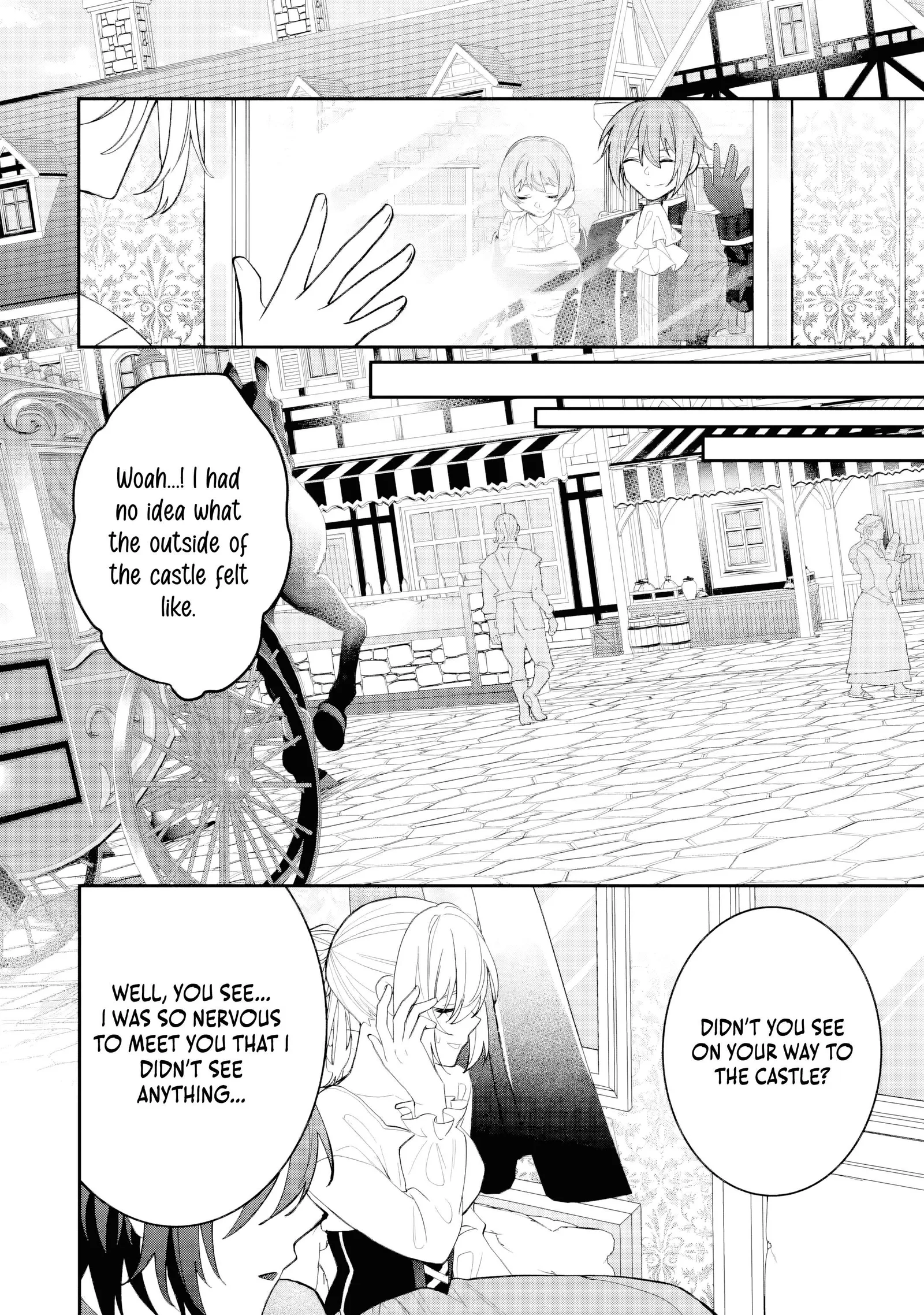 The Cruel King I'm Marrying as a Substitute Bride is My First Love?! Chapter 6.1 page 7