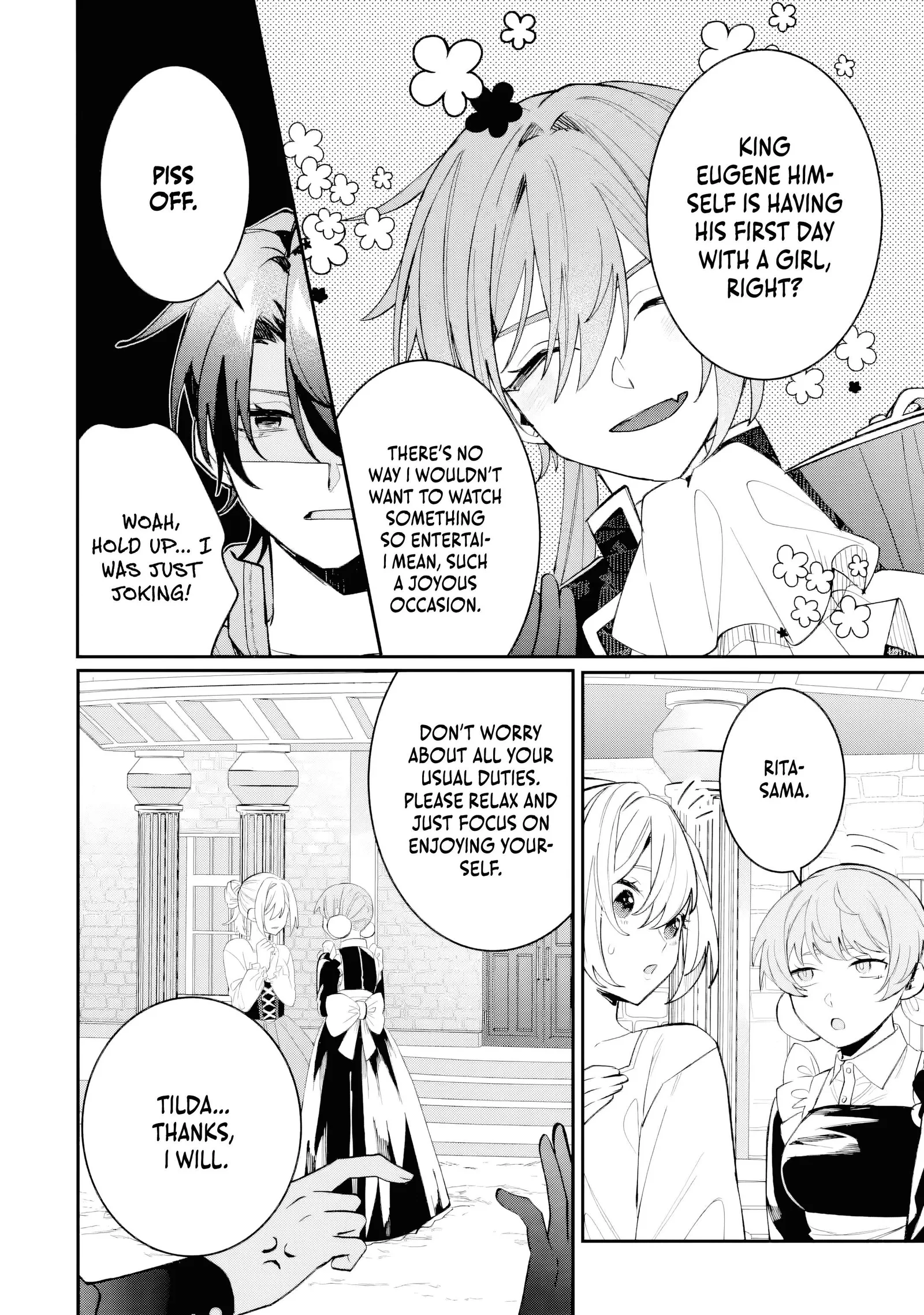 The Cruel King I'm Marrying as a Substitute Bride is My First Love?! Chapter 6.1 page 5