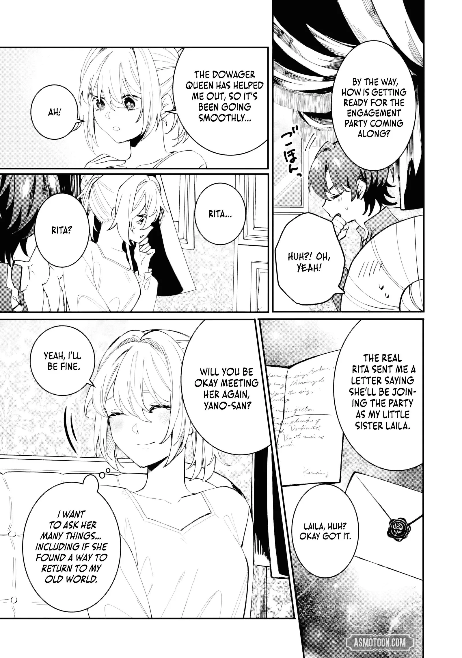 The Cruel King I'm Marrying as a Substitute Bride is My First Love?! Chapter 6.2 page 2