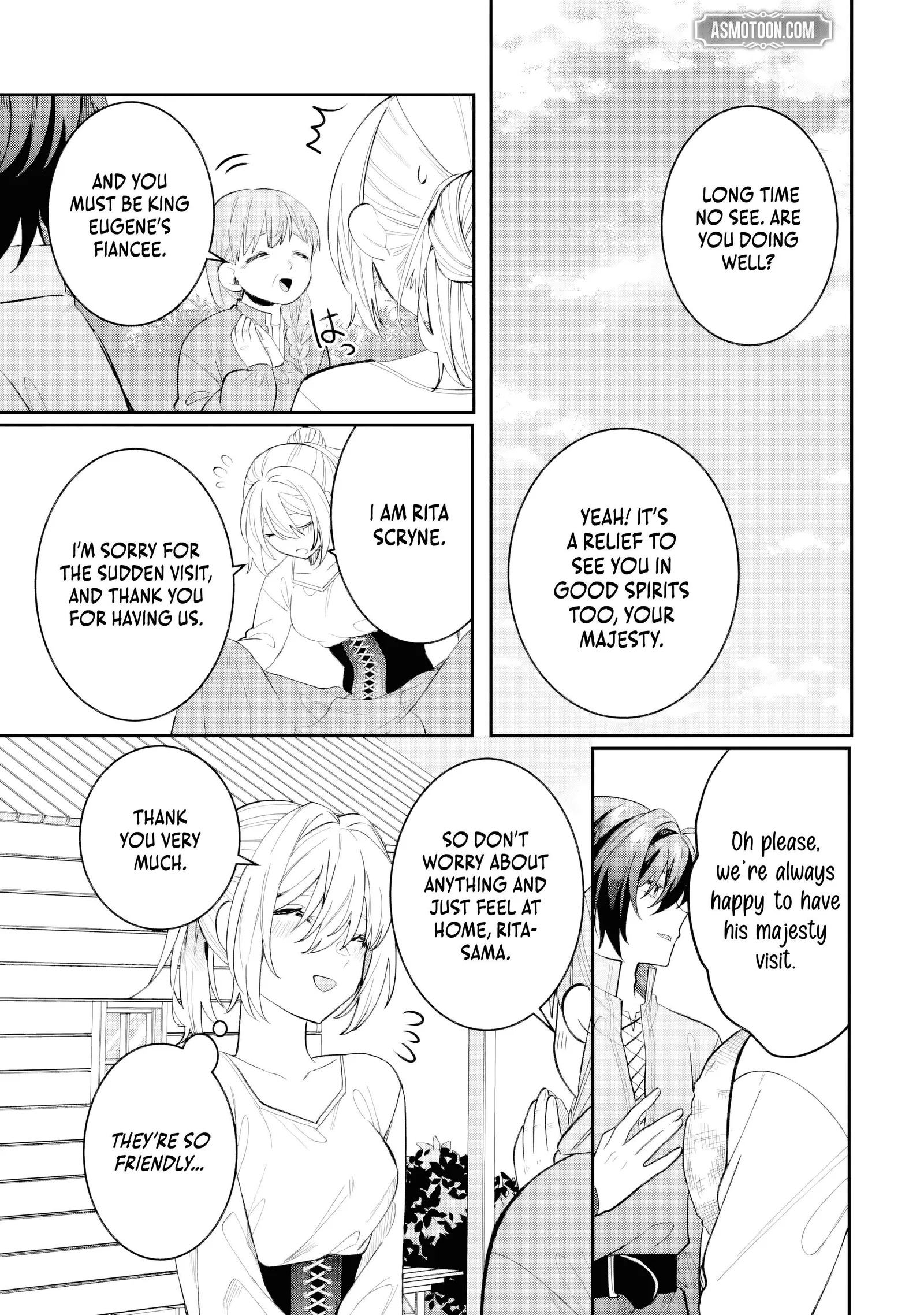 The Cruel King I'm Marrying as a Substitute Bride is My First Love?! Chapter 6.3 page 10