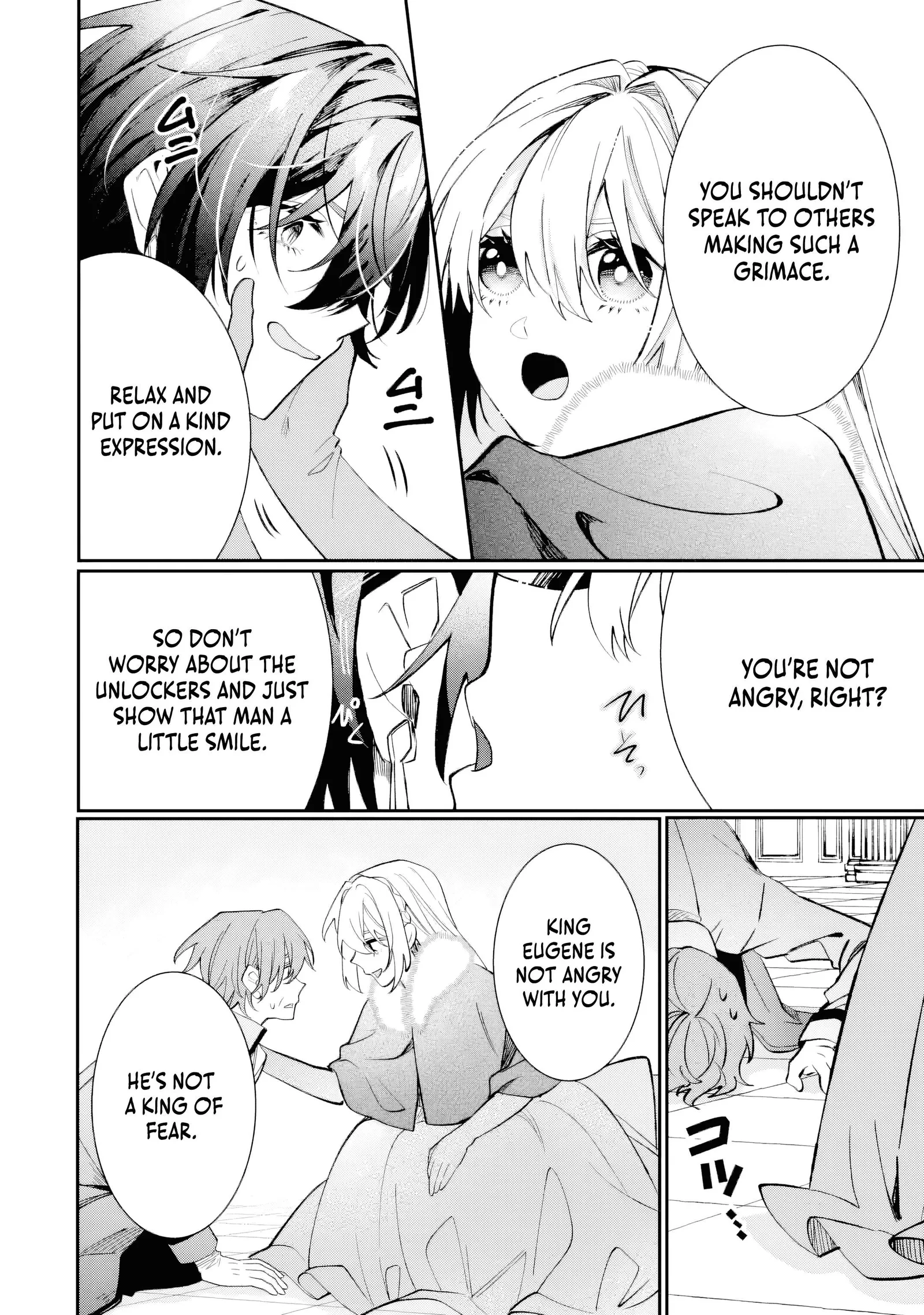 The Cruel King I'm Marrying as a Substitute Bride is My First Love?! Chapter 7.2 page 9