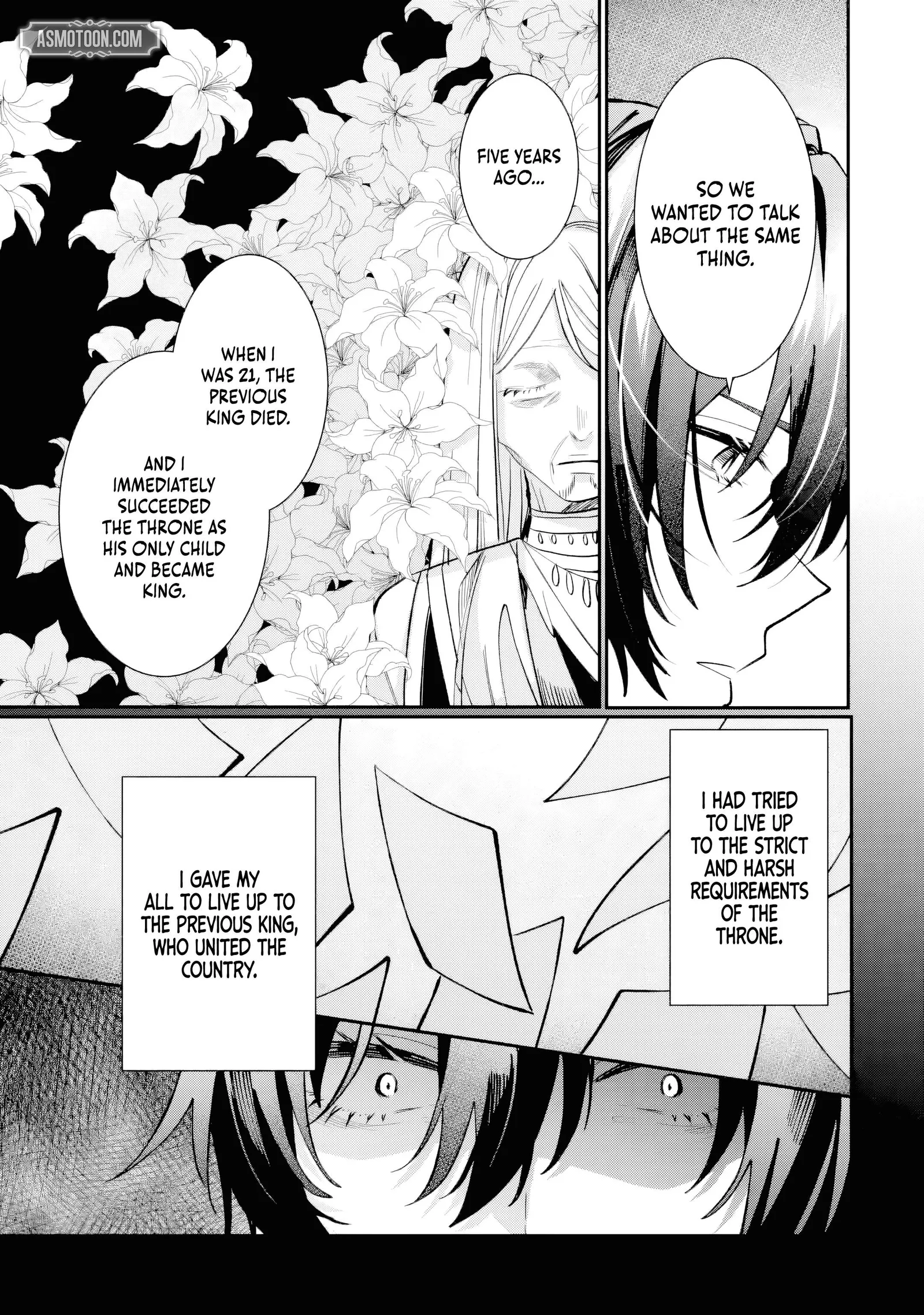 The Cruel King I'm Marrying as a Substitute Bride is My First Love?! Chapter 7.3 page 10