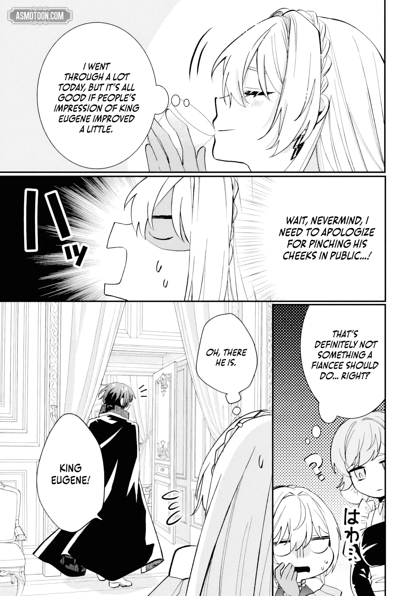 The Cruel King I'm Marrying as a Substitute Bride is My First Love?! Chapter 7.3 page 4