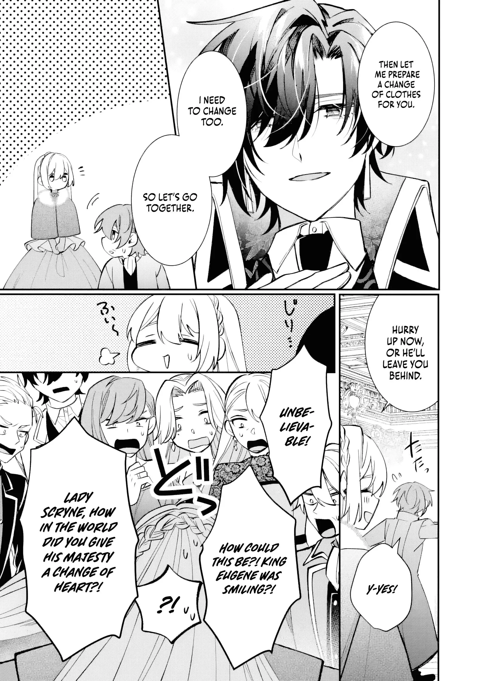 The Cruel King I'm Marrying as a Substitute Bride is My First Love?! Chapter 7.3 page 2