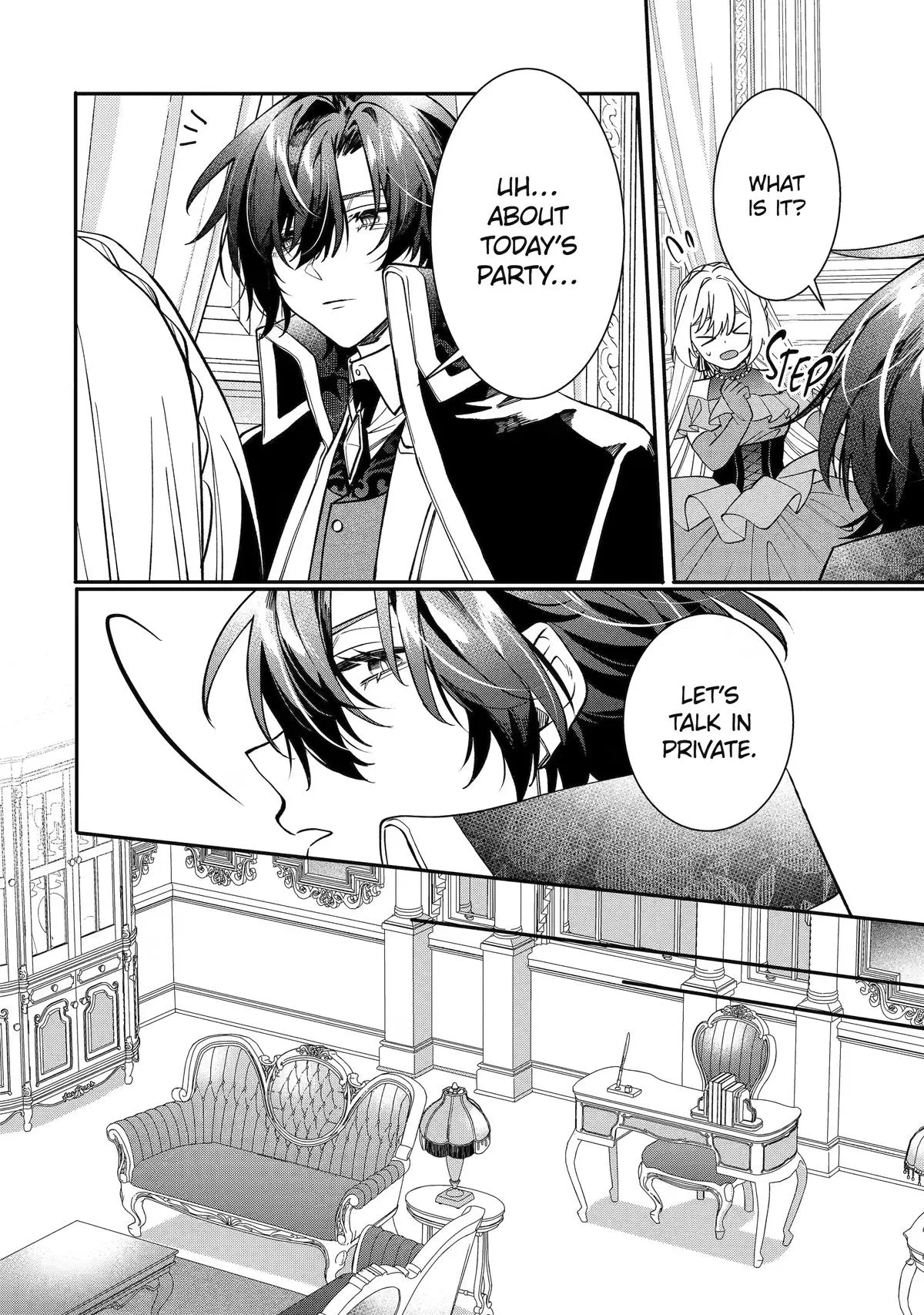 The Cruel King I'm Marrying as a Substitute Bride is My First Love?! Chapter 7 page 24