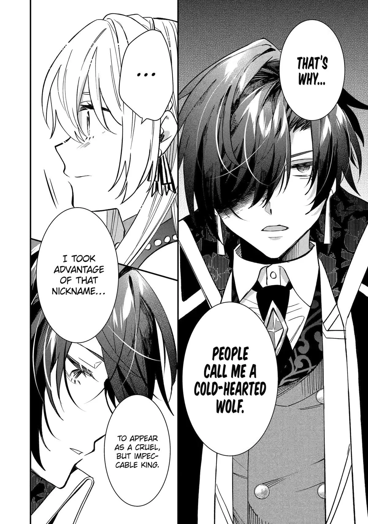The Cruel King I'm Marrying as a Substitute Bride is My First Love?! Chapter 7 page 32