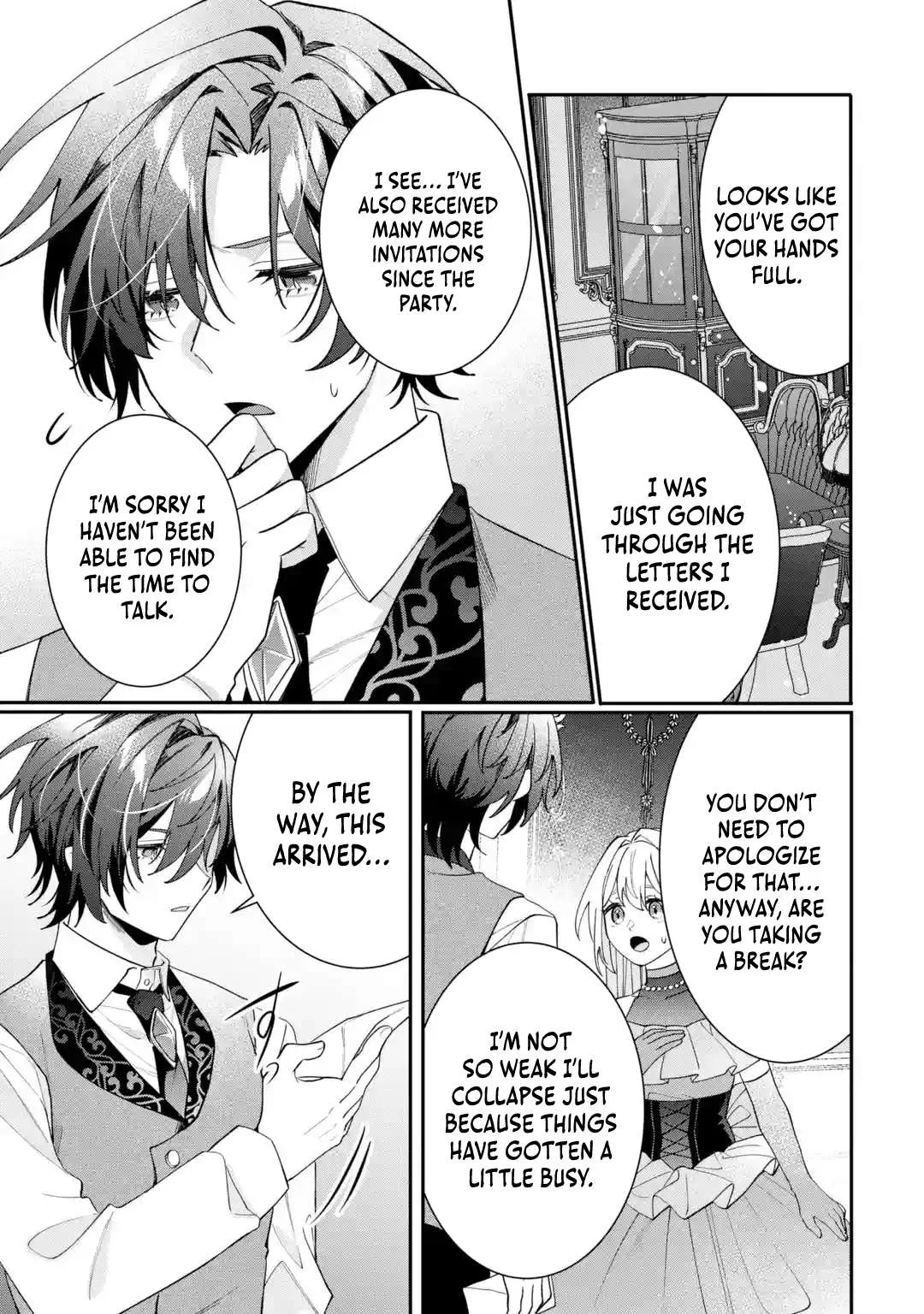 The Cruel King I'm Marrying as a Substitute Bride is My First Love?! Chapter 9.1 page 10
