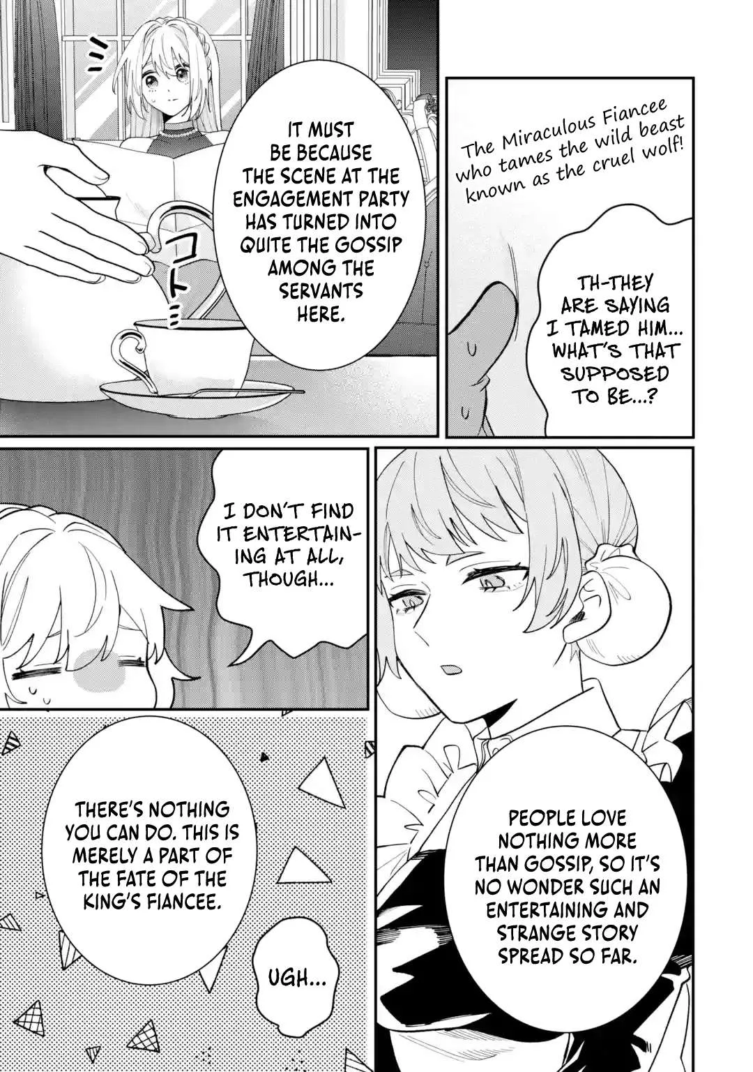 The Cruel King I'm Marrying as a Substitute Bride is My First Love?! Chapter 9.1 page 4