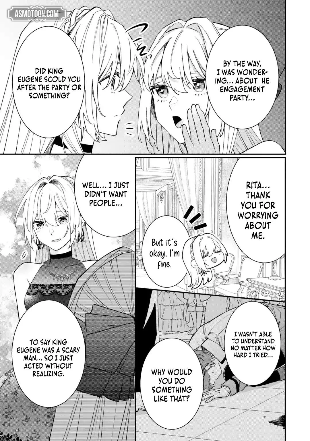 The Cruel King I'm Marrying as a Substitute Bride is My First Love?! Chapter 9.2 page 8
